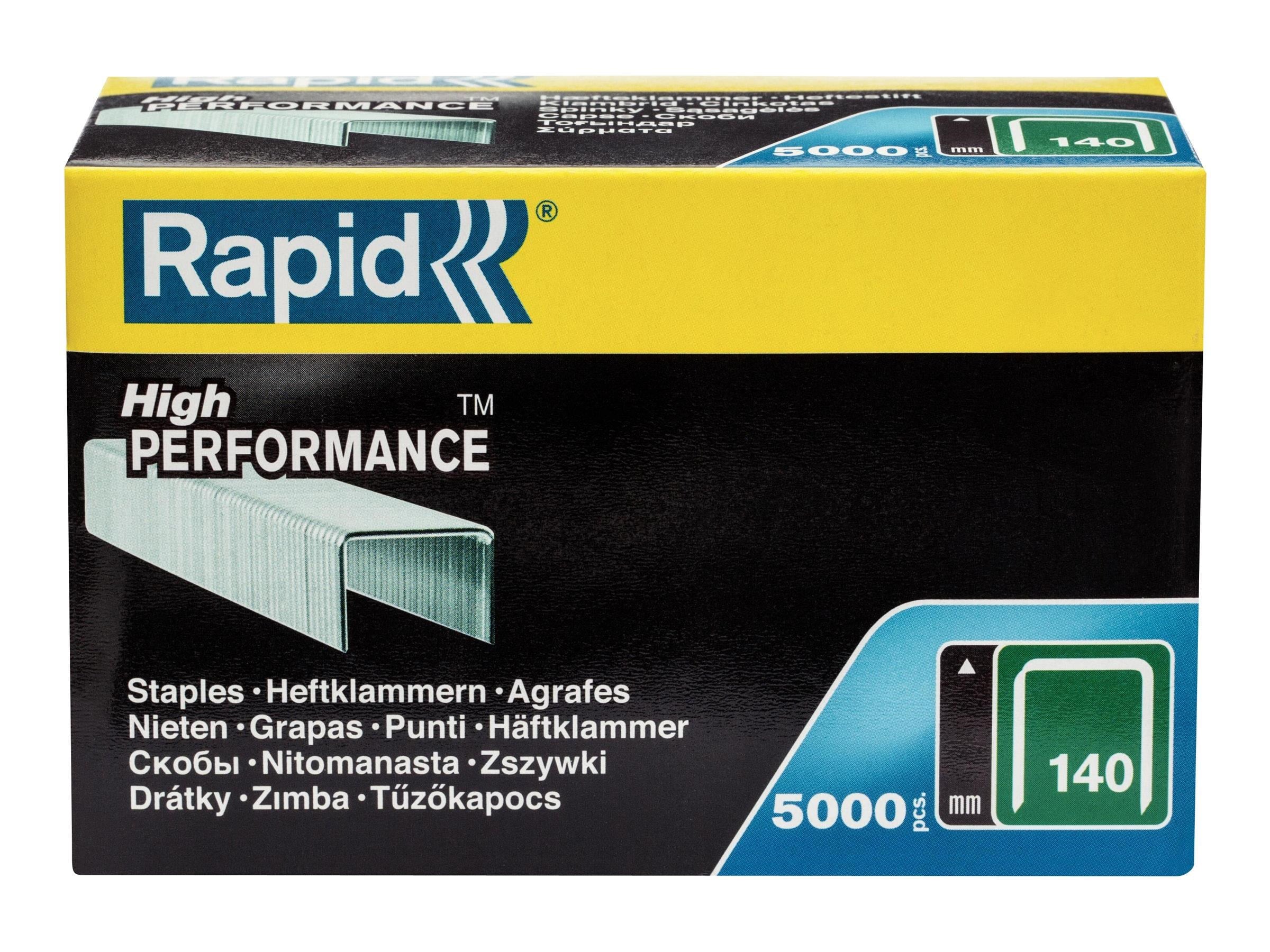 Rapid - staples - No. 140 - 10 mm - pack of 5000 Hæftemaskine 11910711
