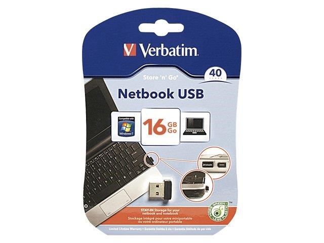 Verbatim Nano Store'n Stay - 16GB - USB Stick Usb Stick Sort 97464
