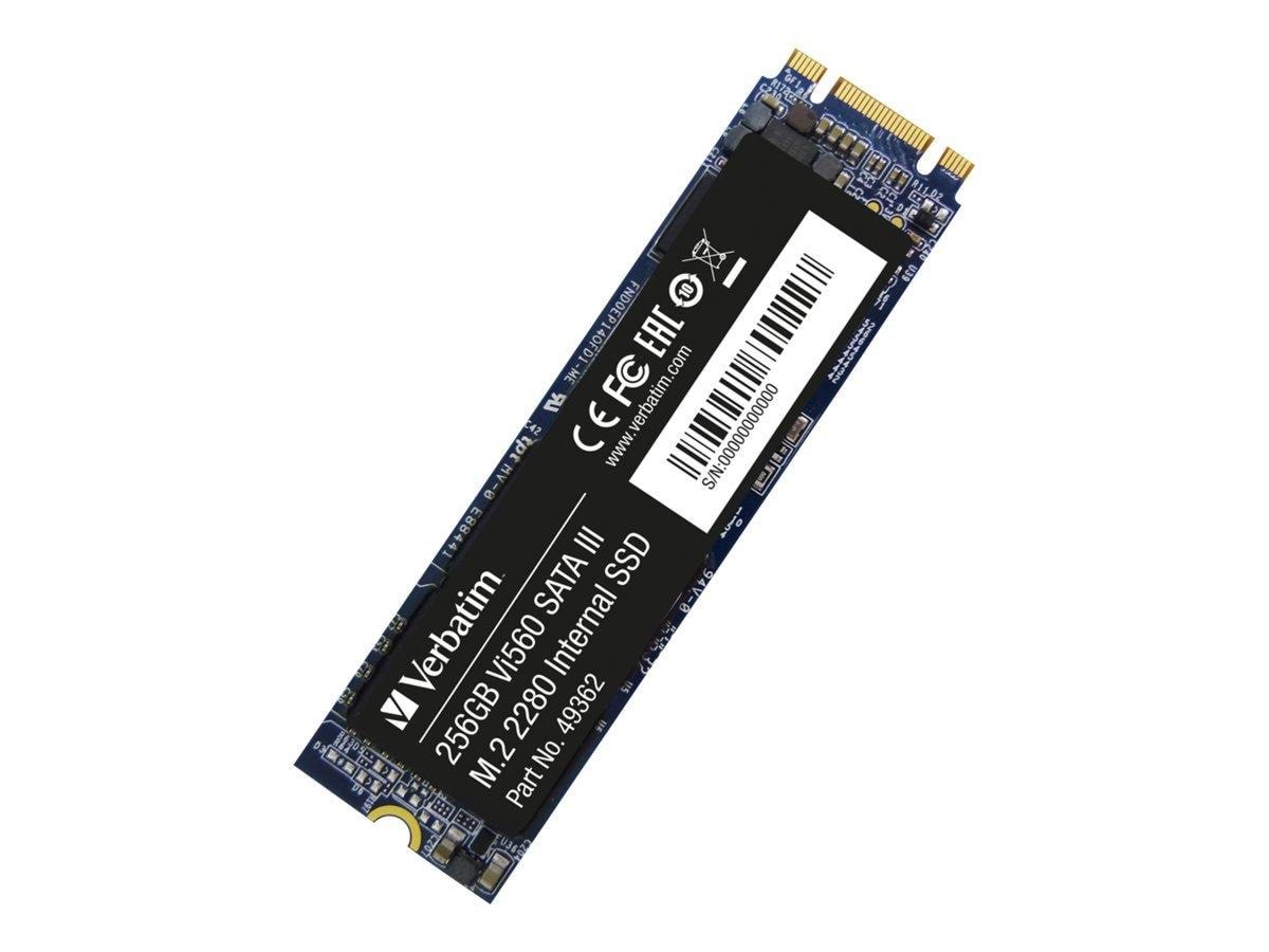 Verbatim Vi560 S3 SSD - 256GB - SATA-600 - M.2 2280 Ssd Harddisk 49362