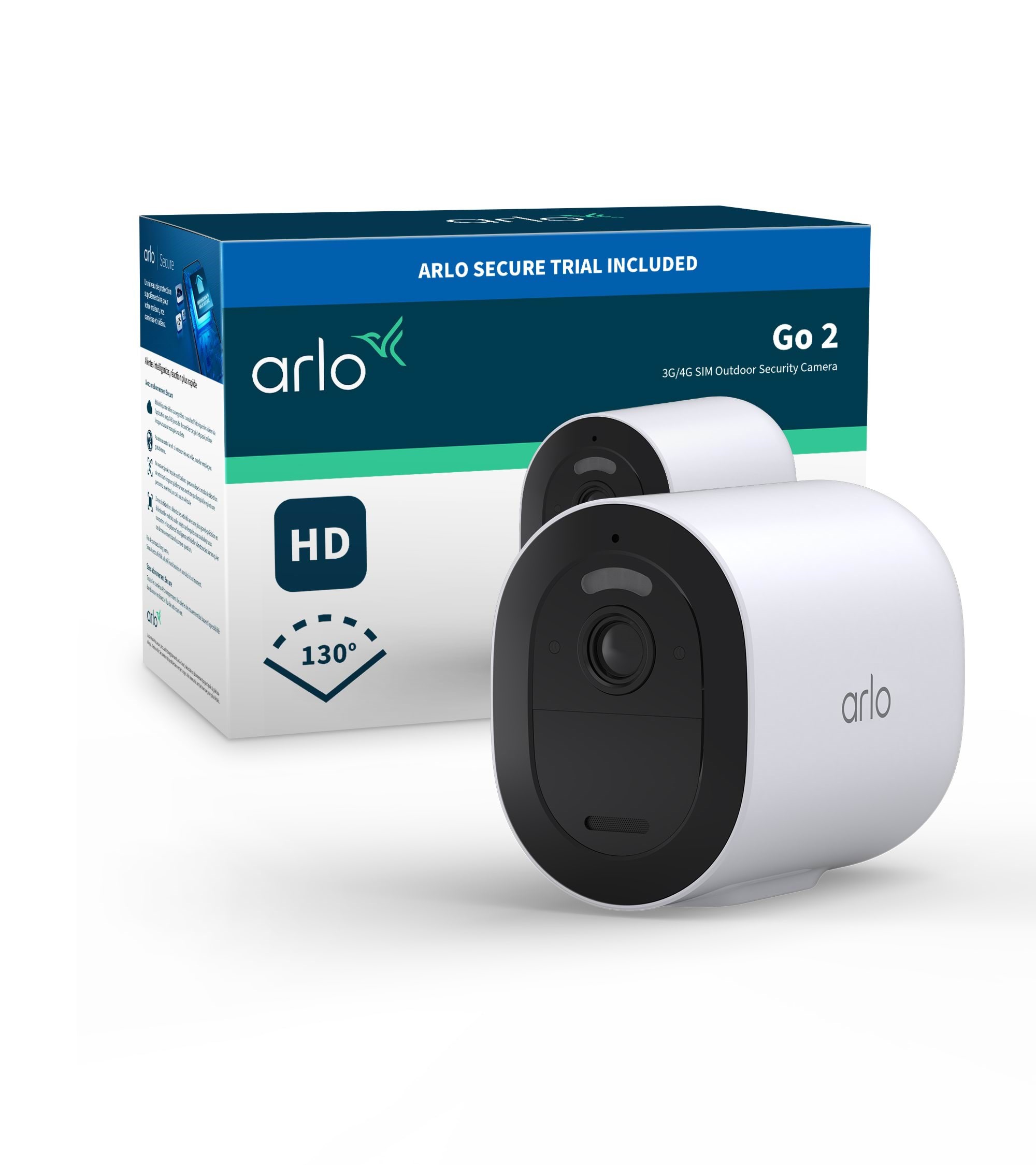 Arlo Go 2 4G/Wi-Fi sikkerhedskamera Smart Home VML2030-100EUS
