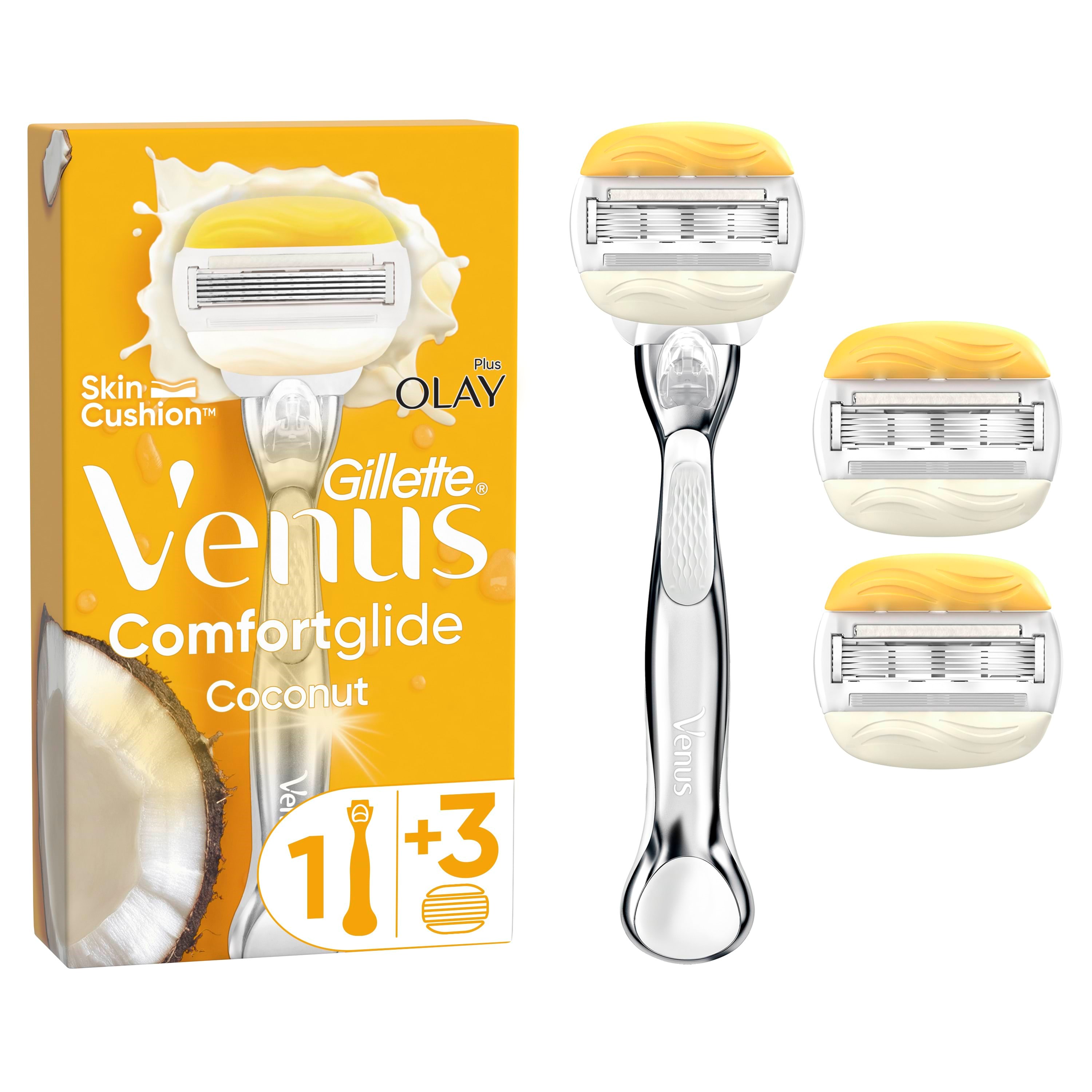 Gillette-Venus Venus Comfortglide-skraber - 3 barberblade Barbergrej 7702018469765