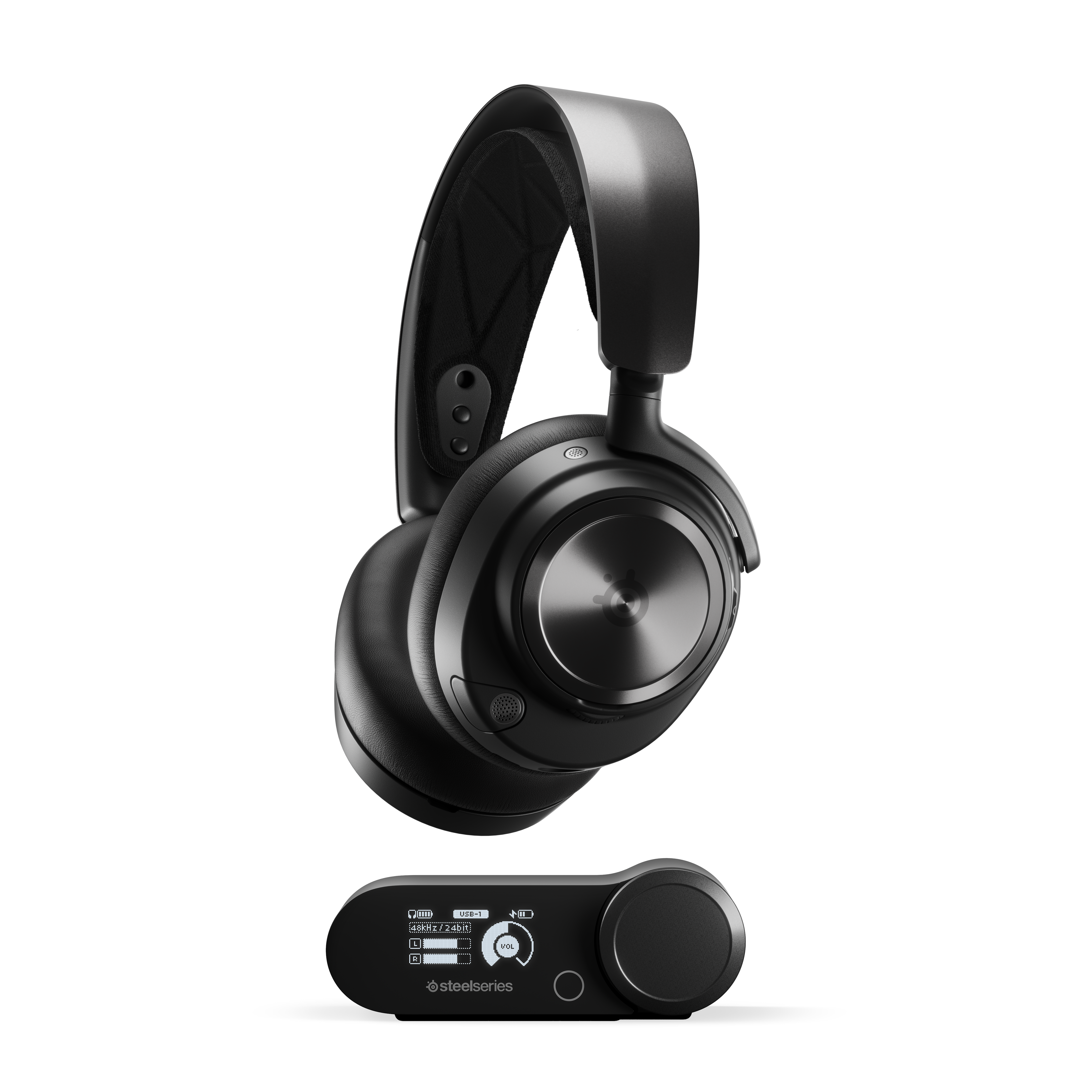 SteelSeries Arctis Nova Pro Wireless - Gaming headset - PC & PS - Sort Hovedtelefoner Og Headset 61520