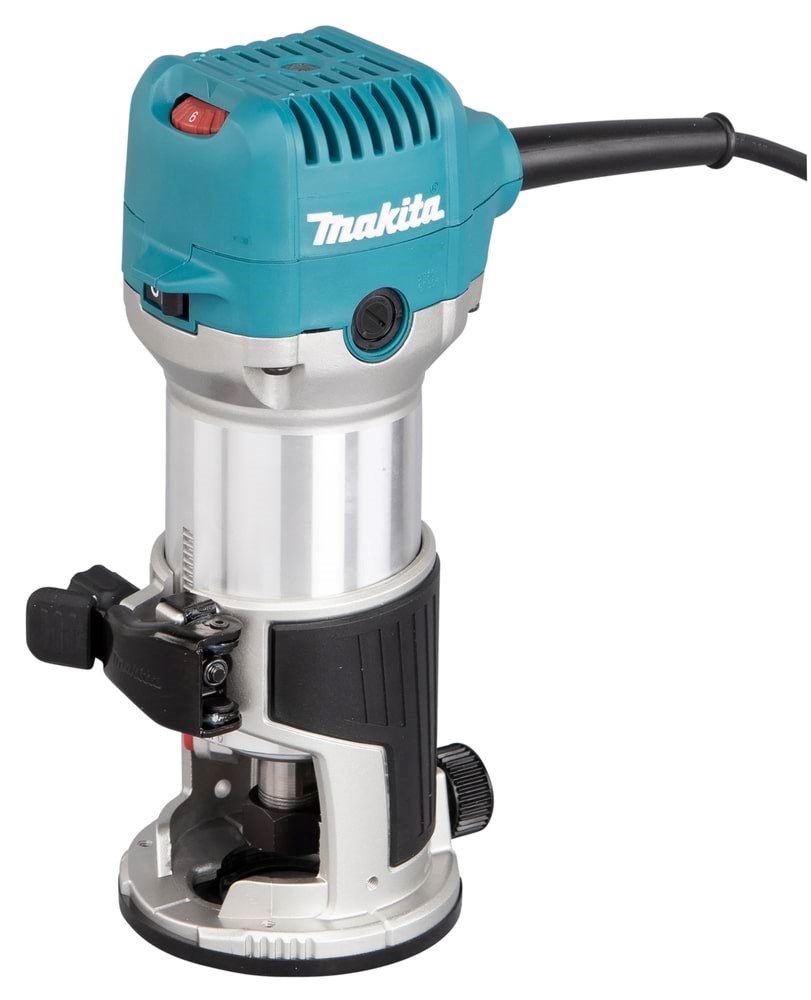 Makita RT0702CX2J Fræser, 710 W, 6 / 8 mm Værktøj