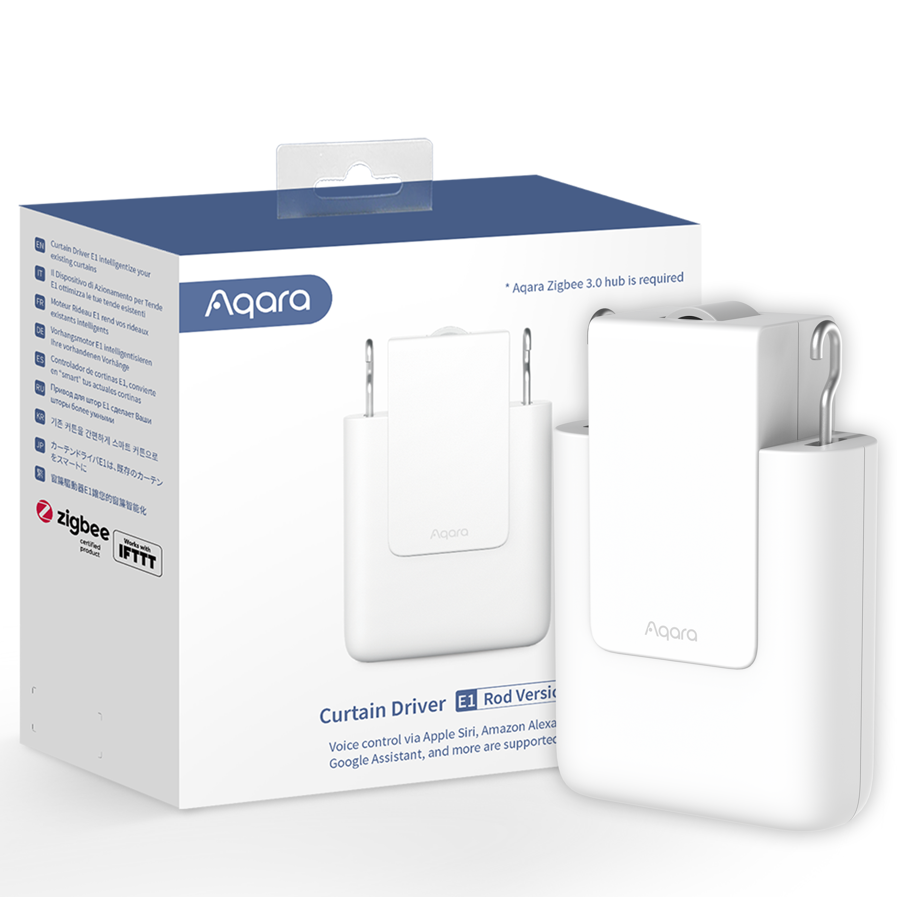 Aqara Curtain Driver E1 Rod Version Smart Home CM-M01-R