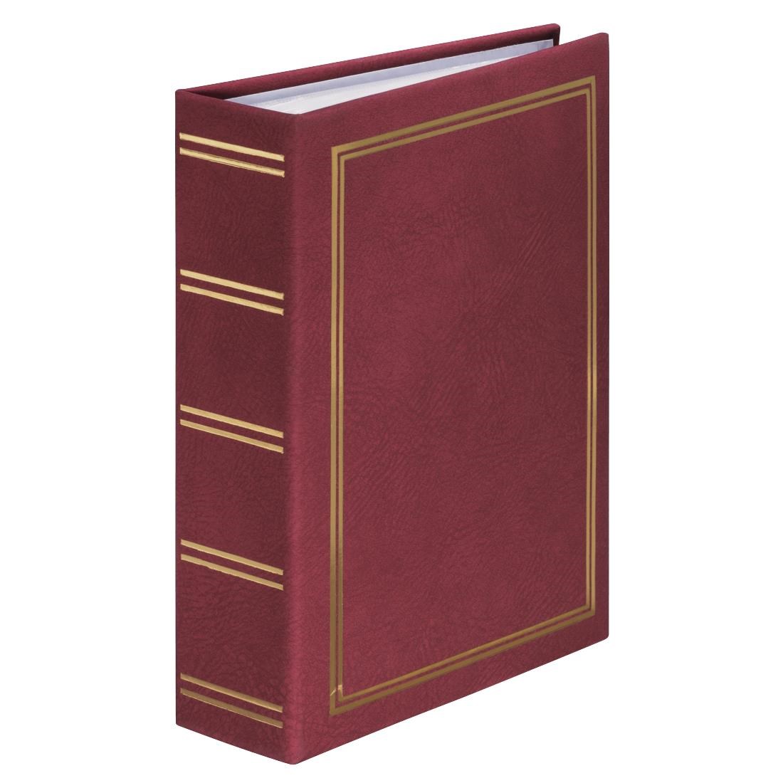 Hama "London" Slip-in Album for 100 Photos w. a Size of 13x18 cm Bordeaux Fotoalbum 7173