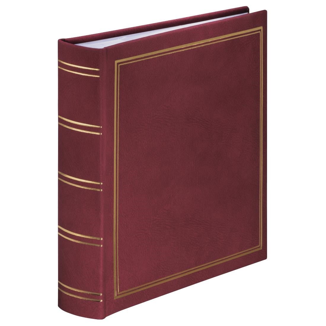 Hama "London" Memo Album for 200 Photos with a Size of 10x15 cm Bordeaux Fotoalbum 7165