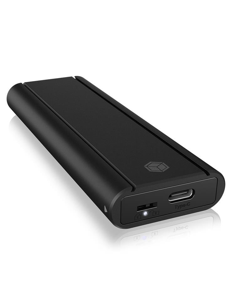 RaidSonic Enclosure for 1x M.2 NVMe SSD Harddisk Tilbehør IB-1807MT-C31