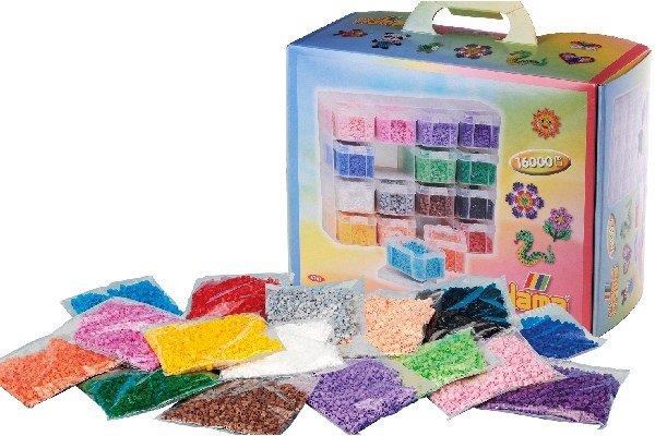 Hama Midi Storage Box Set 16 pcs incl. 16.000 beads Kreativt Legetøj 3-6761