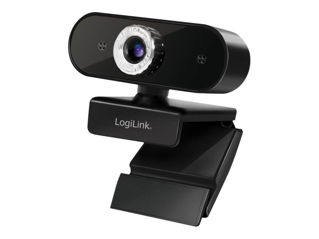 LogiLink Pro full HD USB webcam with microphone Webcam Sort UA0371