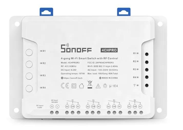 Sonoff WiFi Smart Switch 4CHPROR3 Smart Home M0802010004