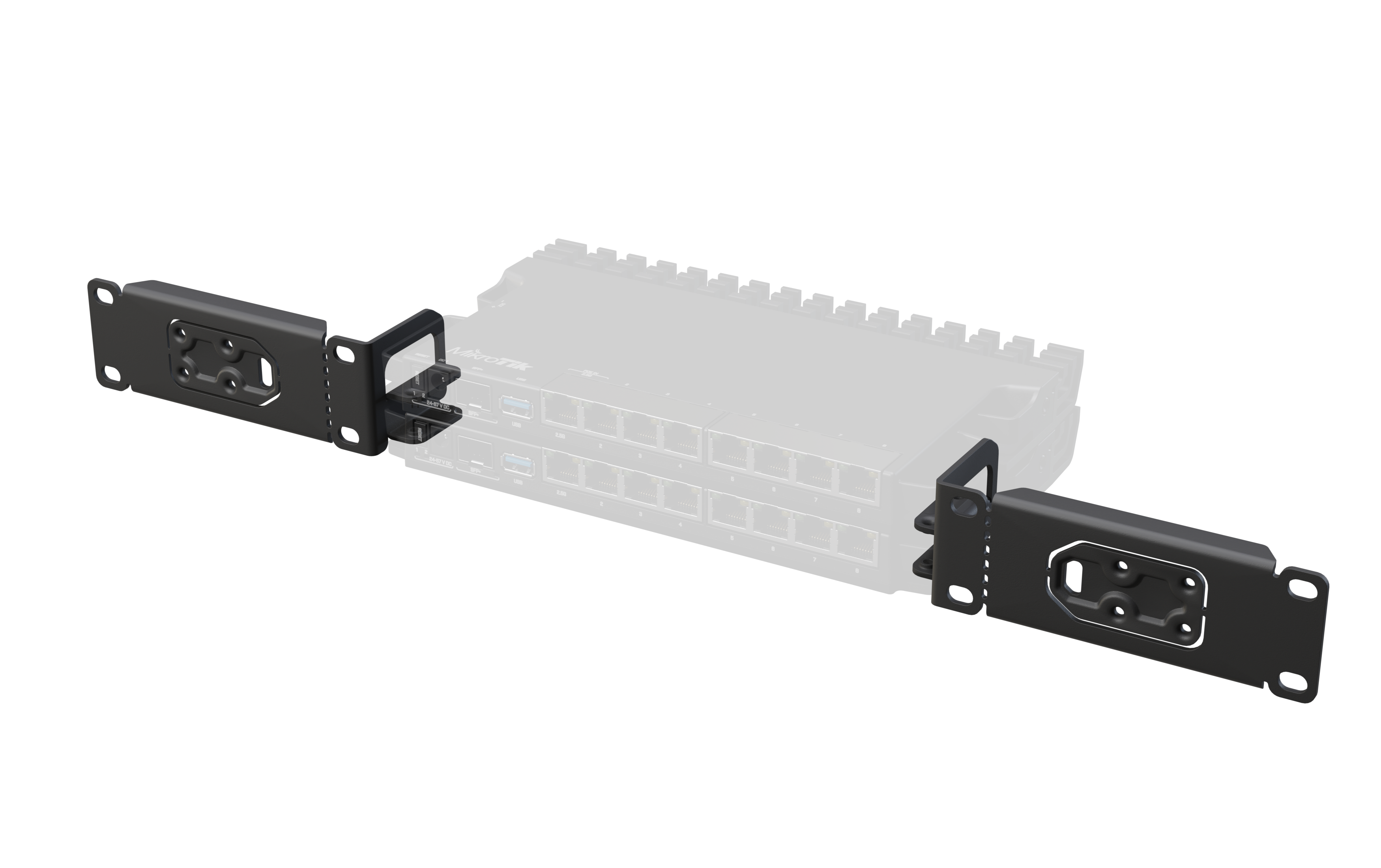 MikroTik K-79 - rack mounting kit - 1U - for RB5009 Netværkstilbehør