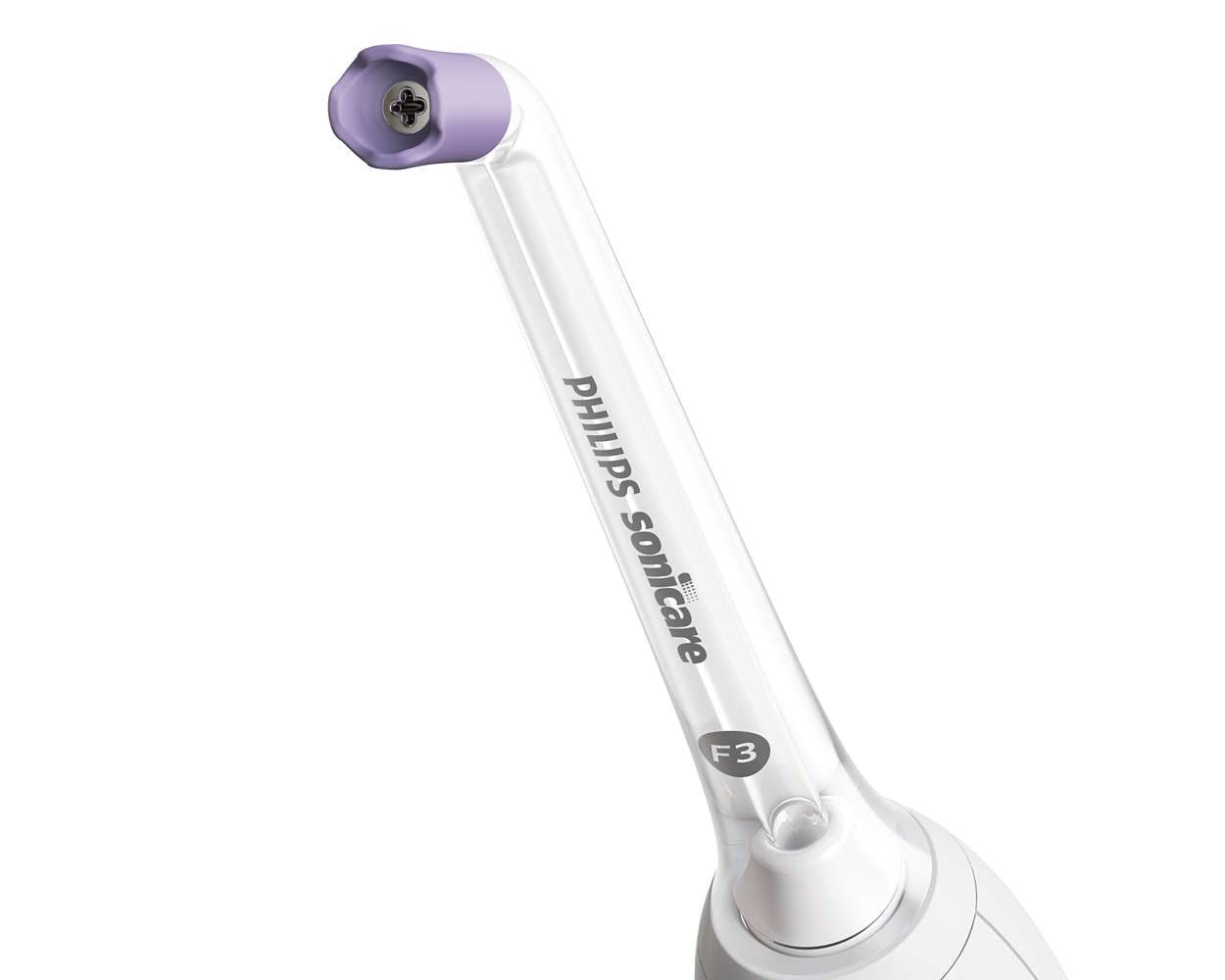 Philips Tandbørstehoveder Sonicare Quad Stream nozzle F3 El Tandbørste HX3062/00