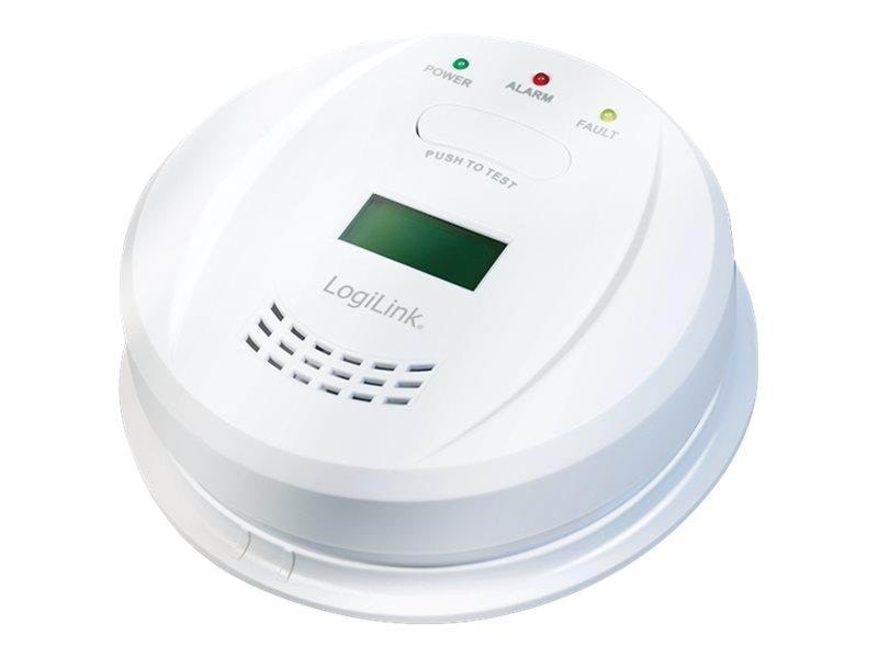 LogiLink Carbon monoxide detector with LCD Smart Home SC0111