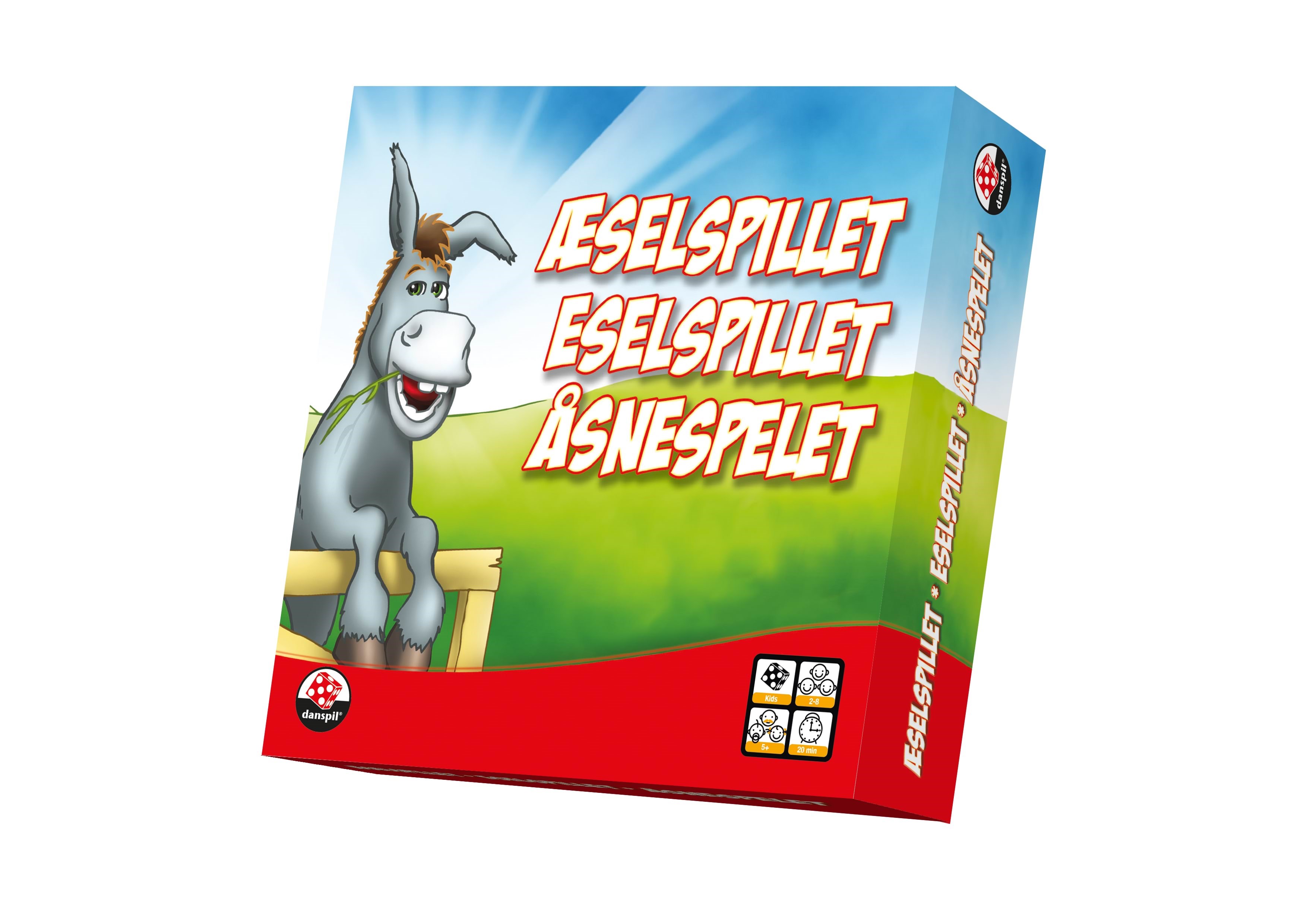 Danspil Æselspillet Brætspil 514019