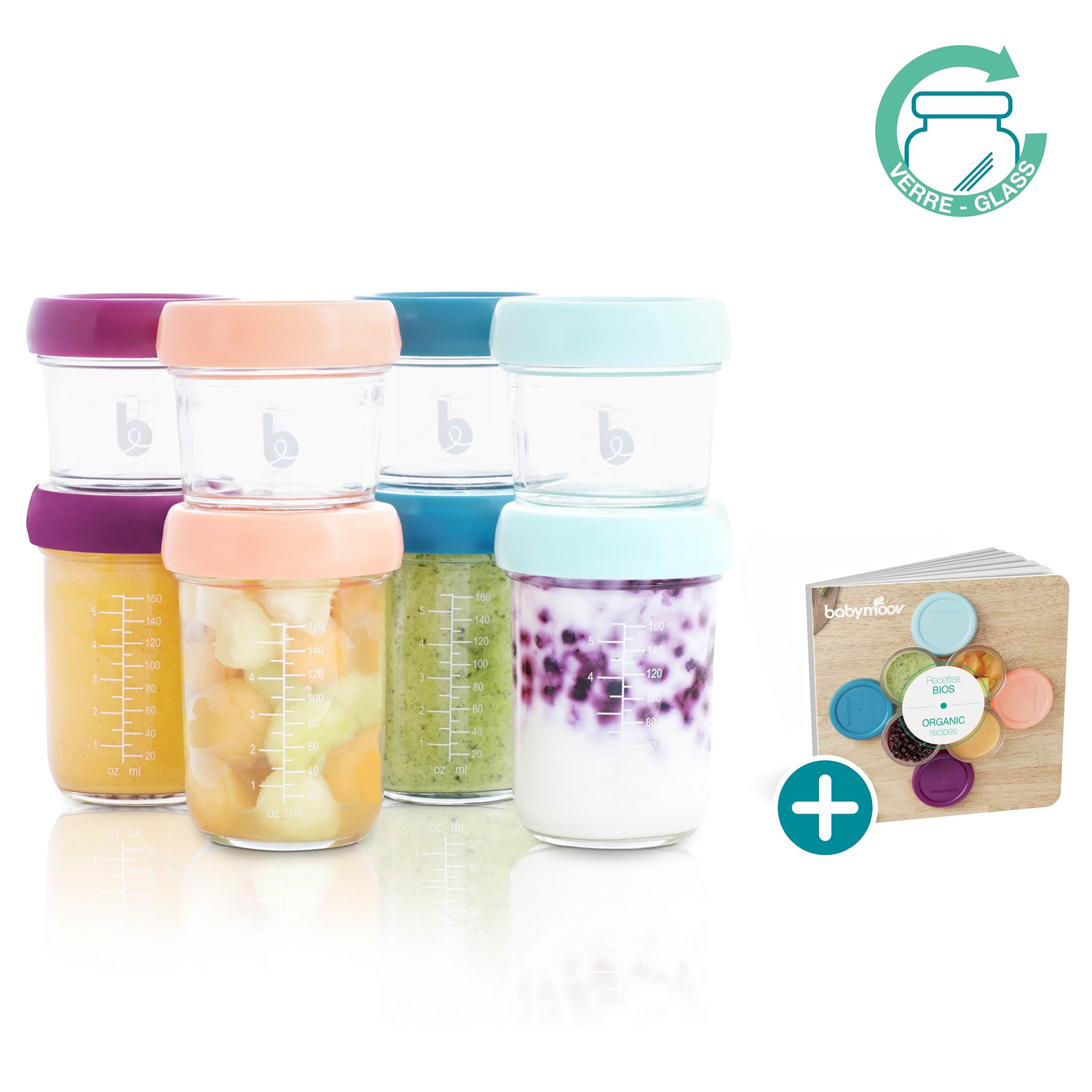 Babymoov Glasbøtter - Multi Set Babyudstyr A004312