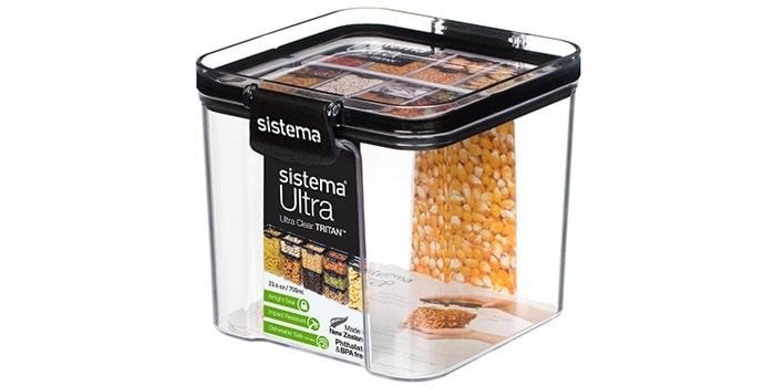 Sistema Tritan Ultra Square700ml Køkkentilbehør 51401