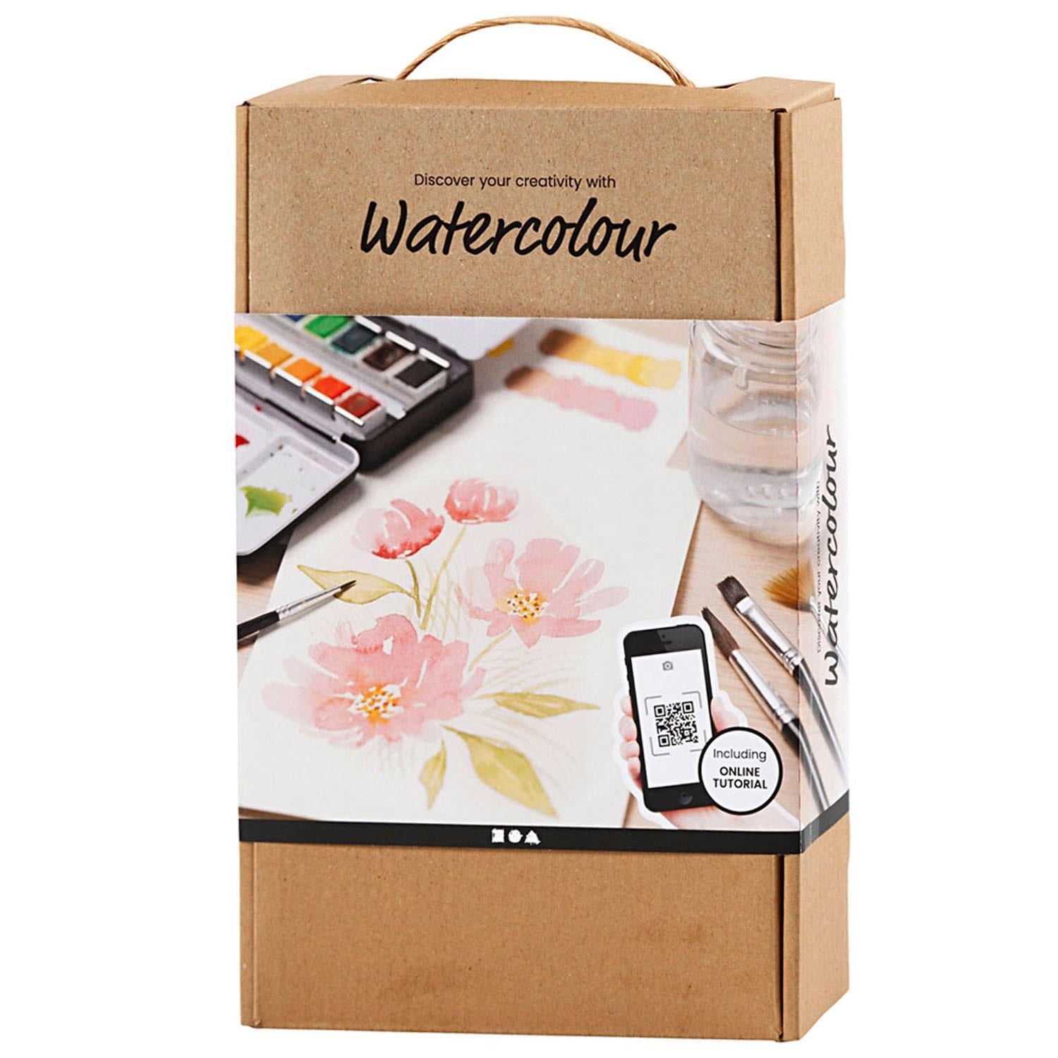Creativ Company Watercolor Discover A5 Set Hobby Artikler 34249
