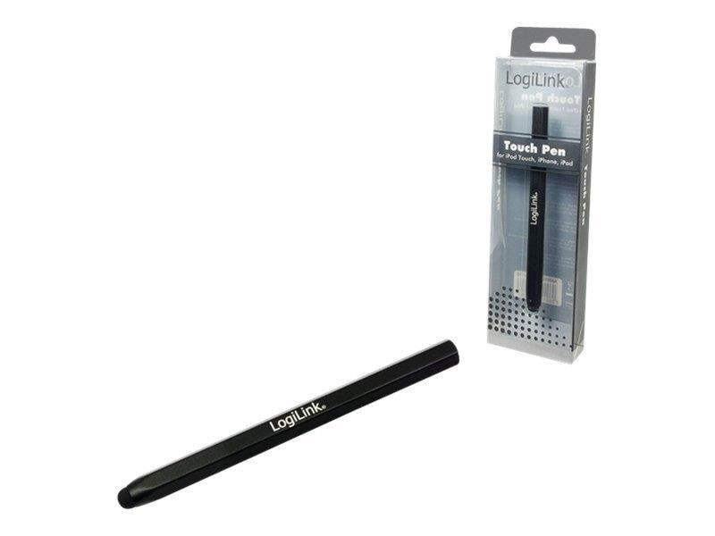 LogiLink Touchpen for touch surfaces black Kabel Organisering Sort AA0010