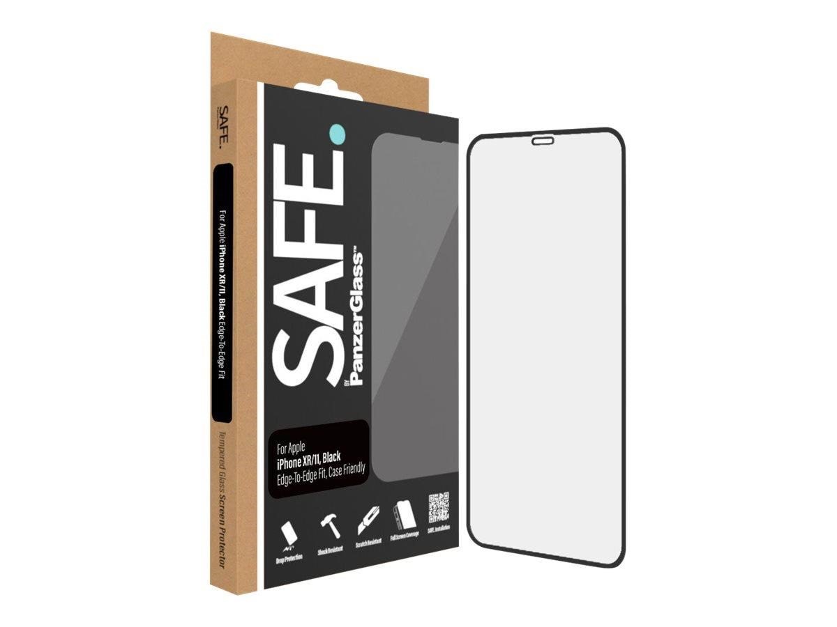 SAFE by PanzerGlass Screen Protector Apple iPhone 11 | XR | Edge-to-Edge Beskyttelsesglas SAFE95005