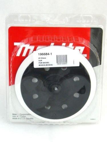 Makita 196684-1 Soft Backing Pad 150mm for BO6040/30 Slibemaskine