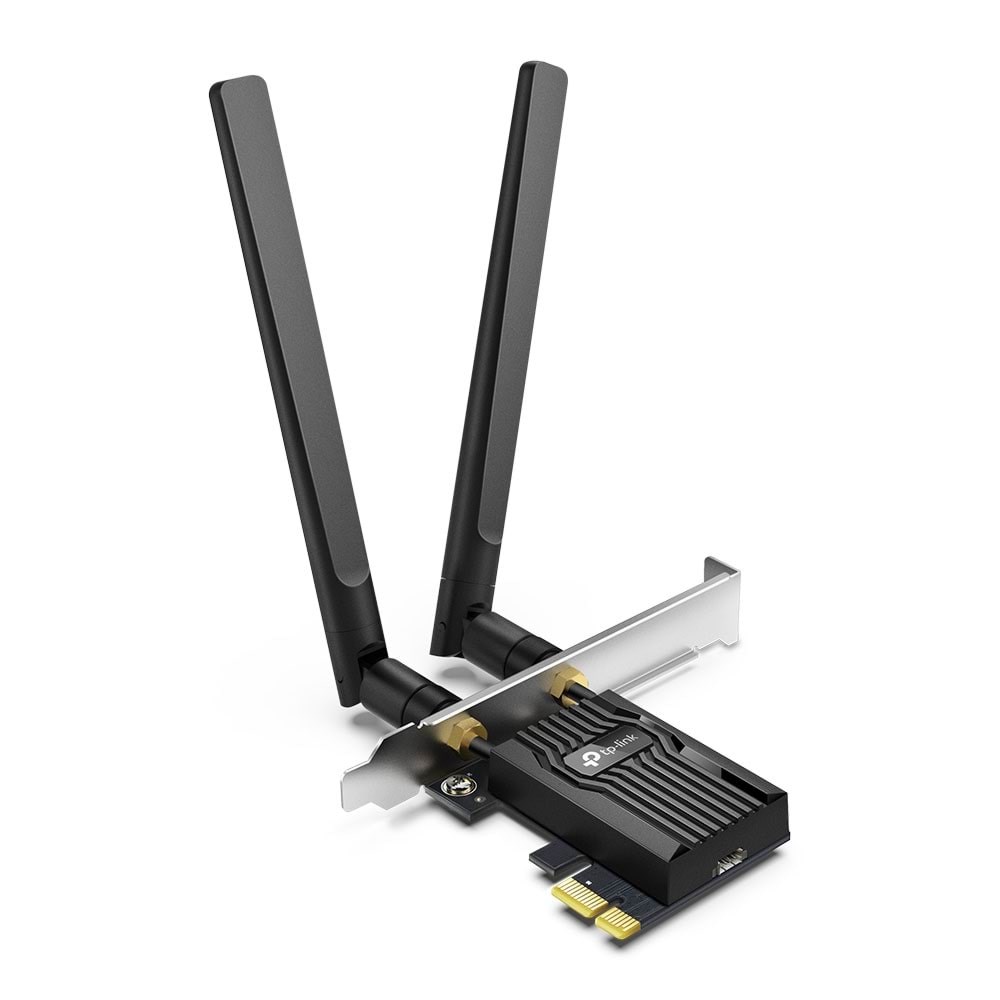TP-Link Archer TX55E AX3000 Wi-Fi 6 Bluetooth 5.2 PCIe Adapter Netværksadapter