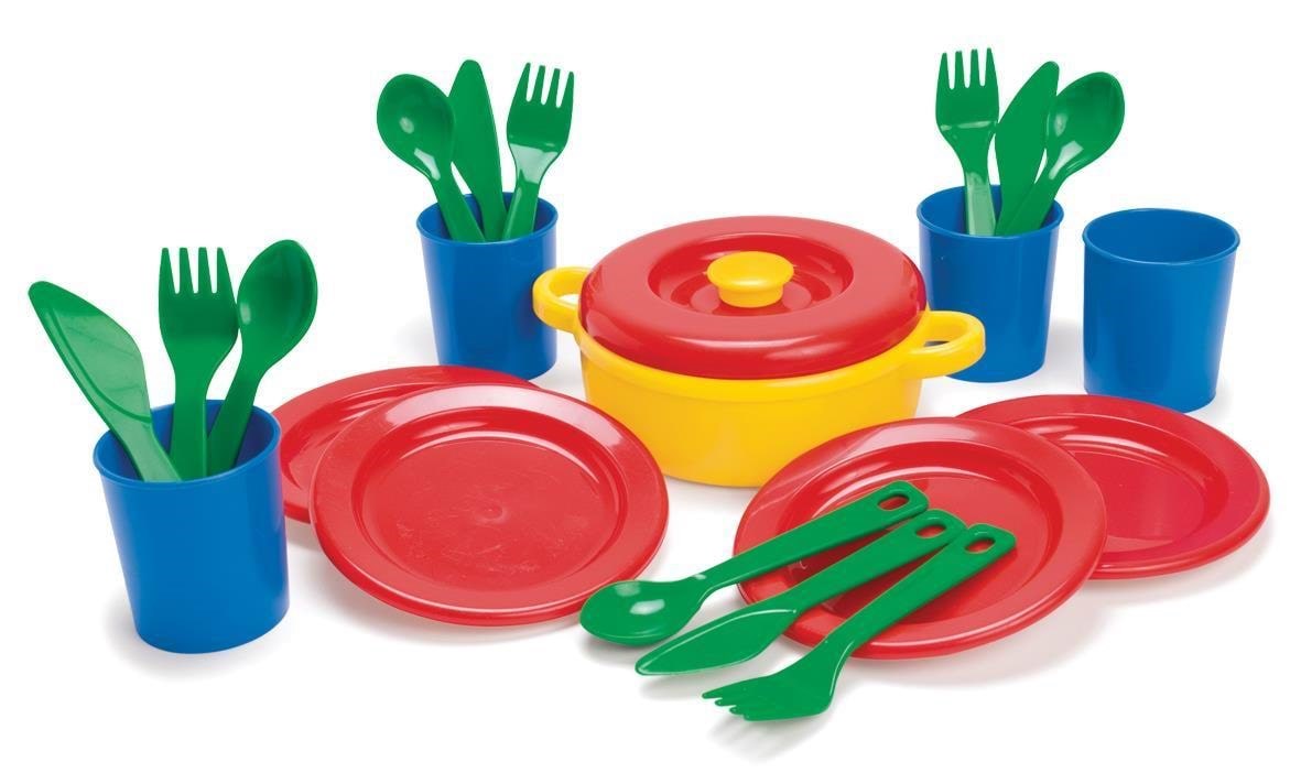 Dantoy Dinner set in net Legetøj 4381