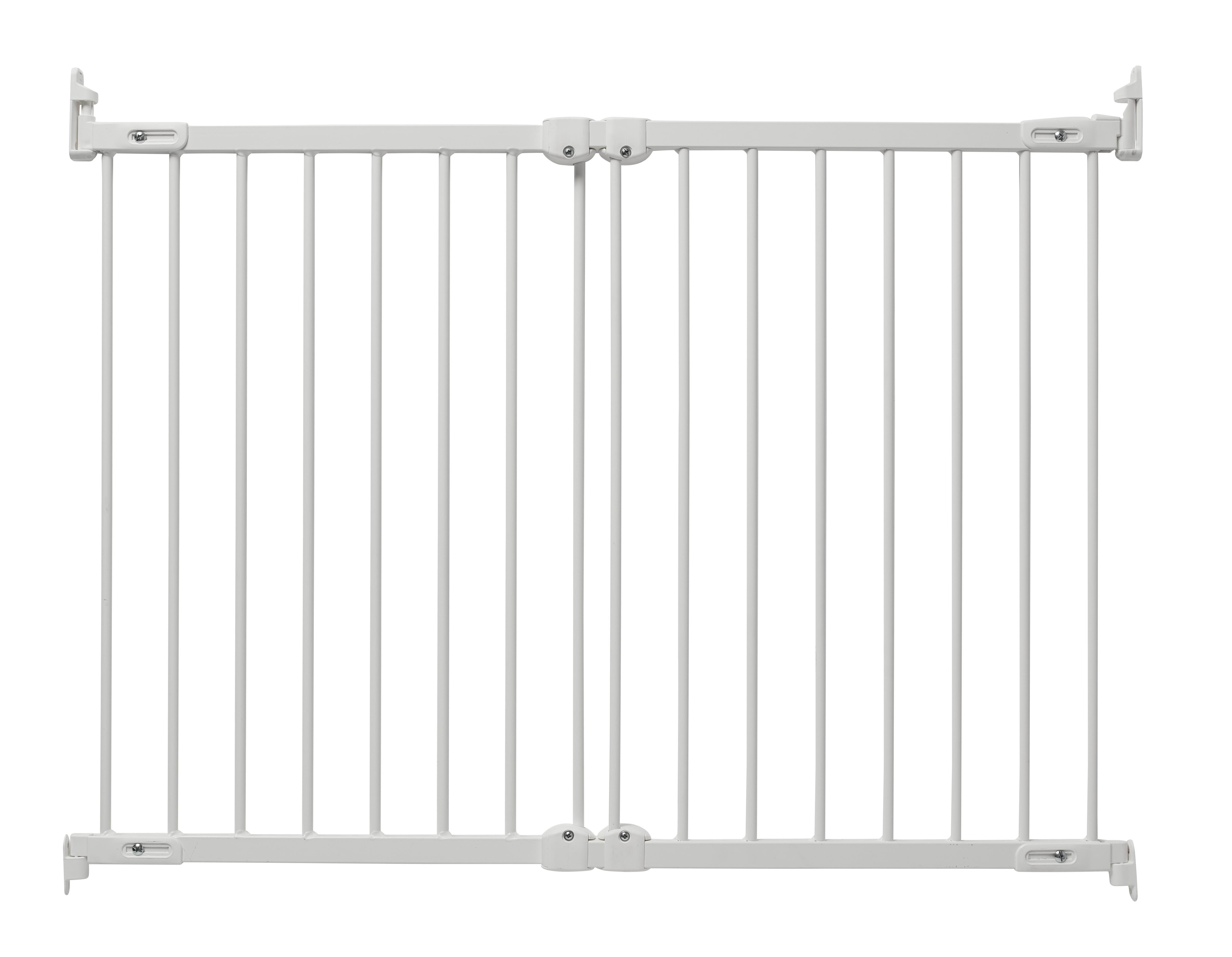 BabyDan FlexiFit sikkerhedsgitter metal, hvid, 67-105,5 cm Babyudstyr 500807