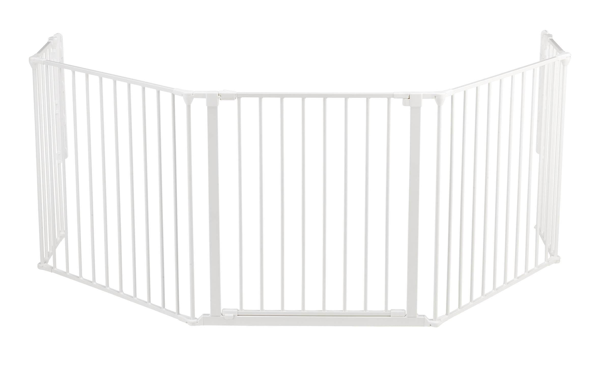 BabyDan Flex XL sikkerhedsgitter, hvid, 223-278 cm Babyudstyr 500993