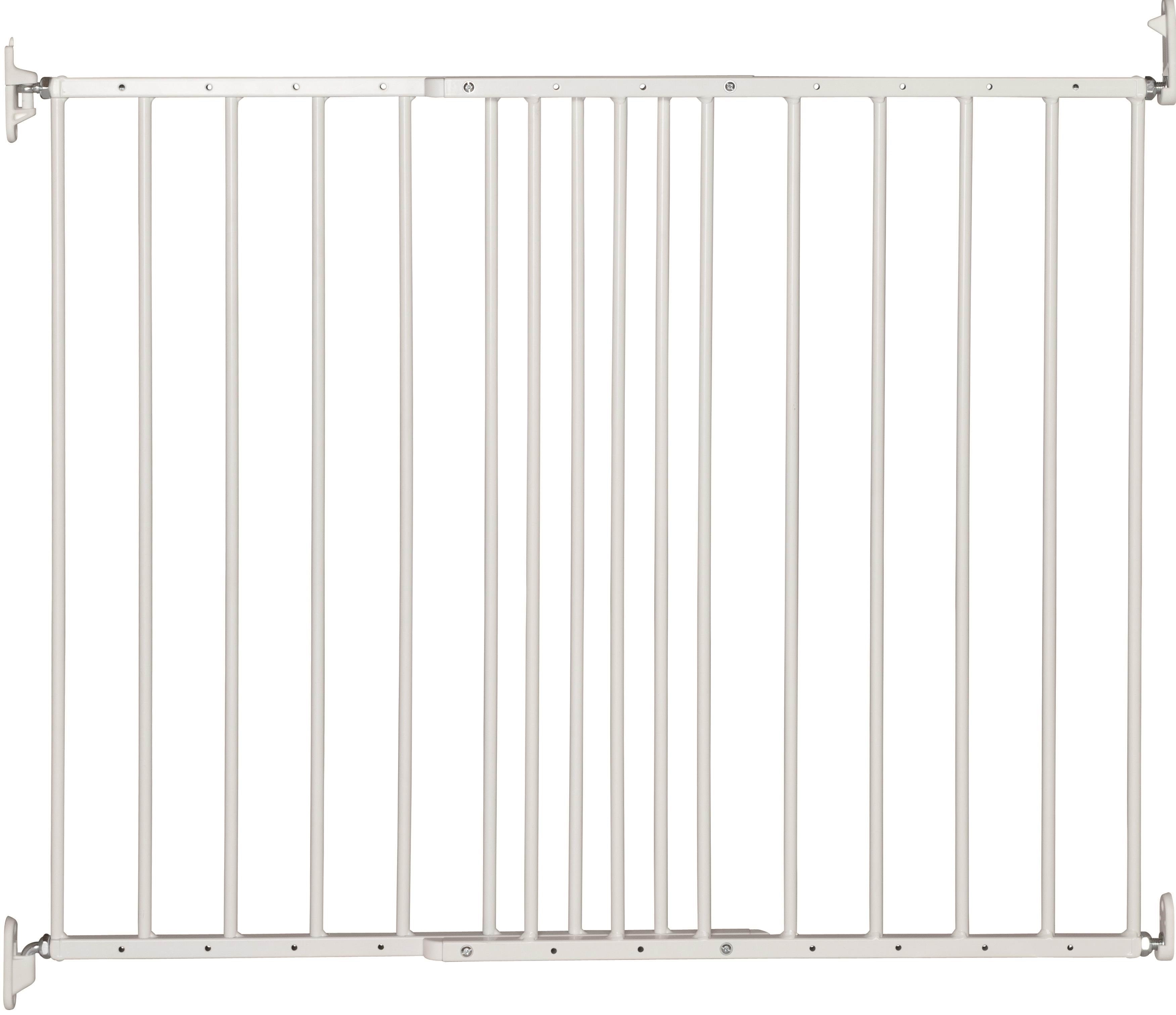 BabyDan MultiDan sikkerhedsgitter, hvid, 62,5-106,8 cm Babyudstyr 500824