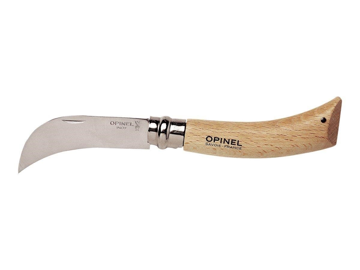 Opinel N°08 - grafting billhook knife - yellow-pink small dark dashes Værktøj 113140