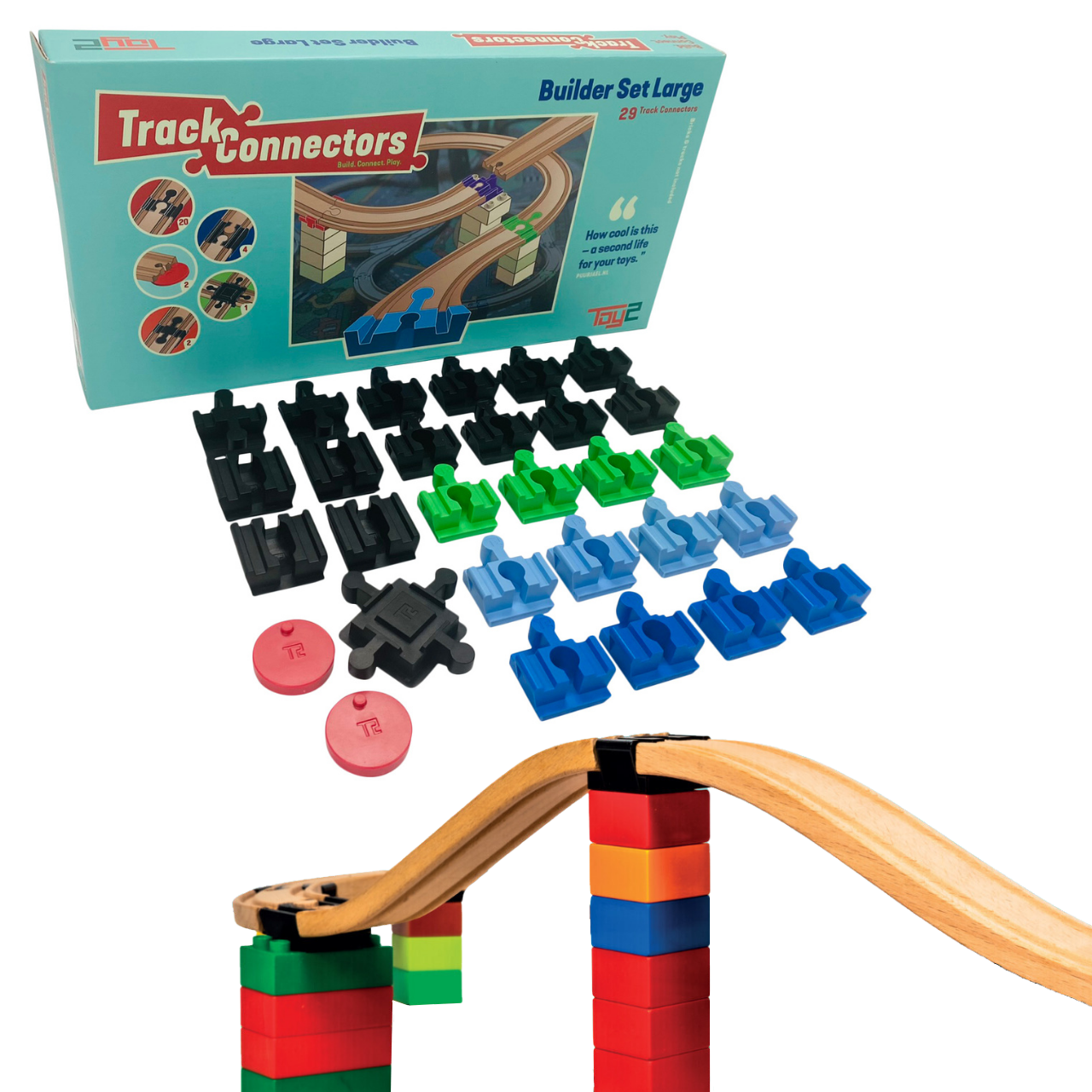 TOY2 Builder Set Large Konstruktionslegetøj 21003