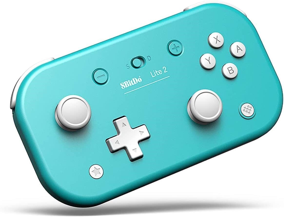8BitDo Lite 2 - 18 Hours Playtime - Switch - iOS - Android - Blue - Wireless Controller