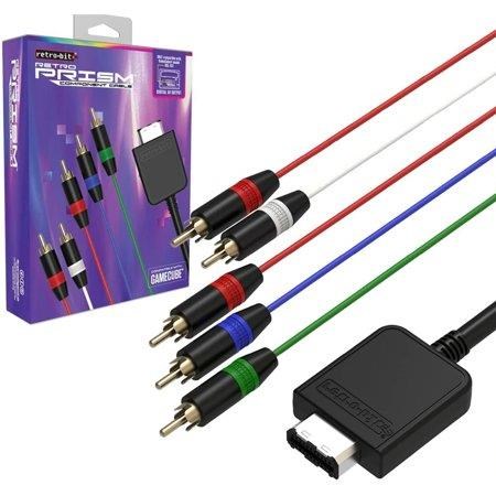 Retro-bit Prism Component Cable for GameCube - Wired - Nintendo GameCube Spil Tilbehør 849172013971