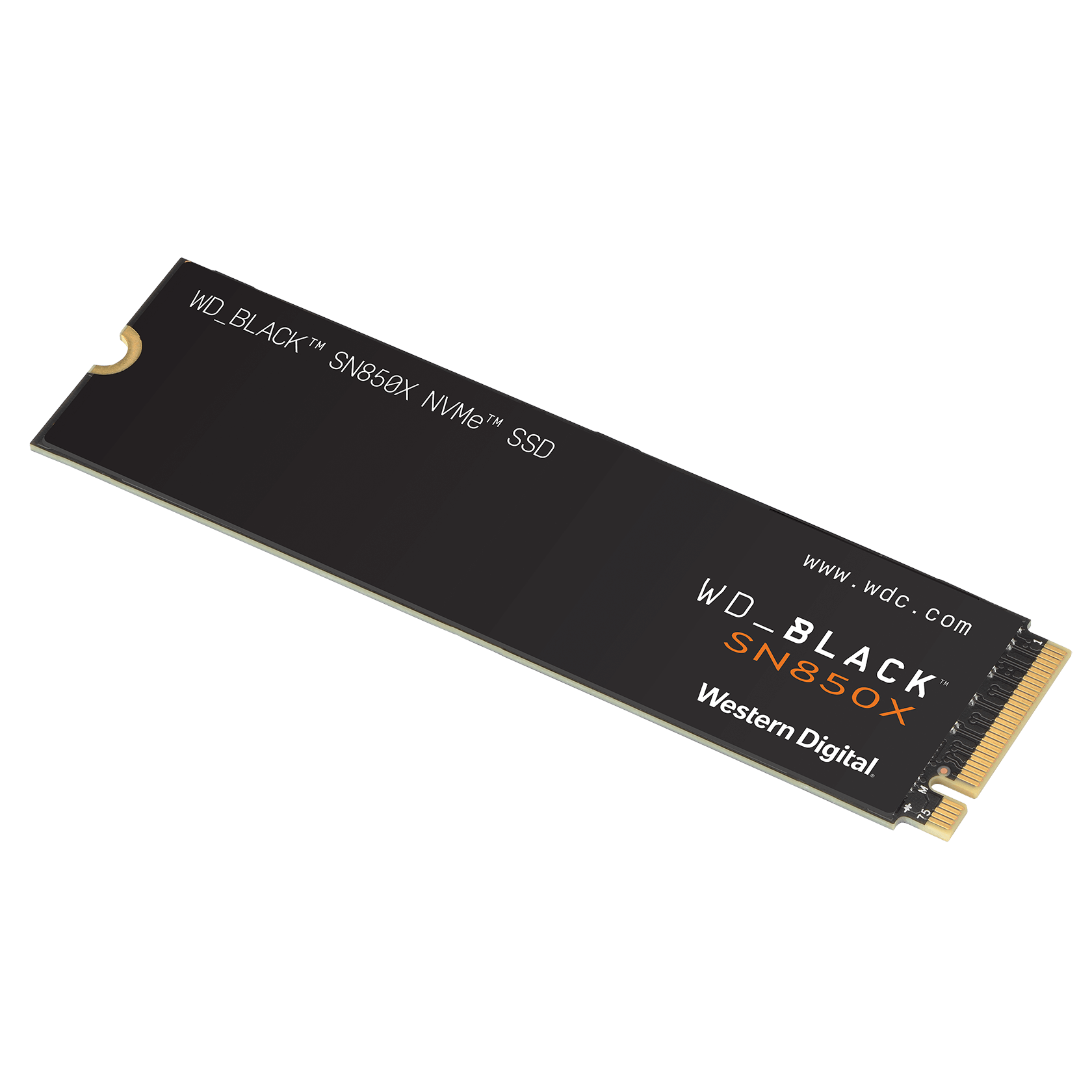 SANDISK WD Black SN850X SSD - 2TB - M.2 2280 - PCIe 4.0 - Uden køleprofil Ssd Harddisk Sort WDS200T2X0E