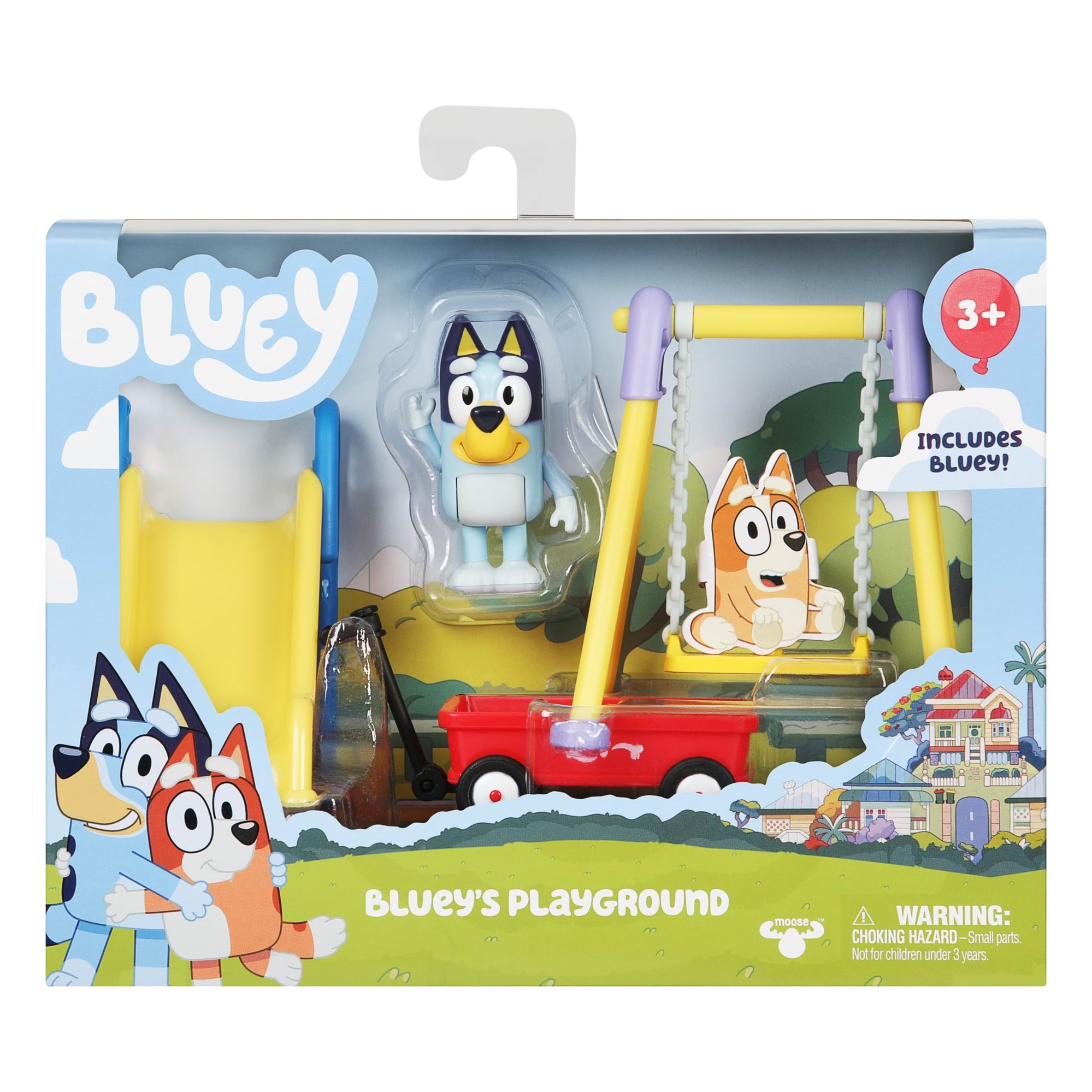 Bluey Mini Legesæt, legeplads med figur Legesæt 90078
