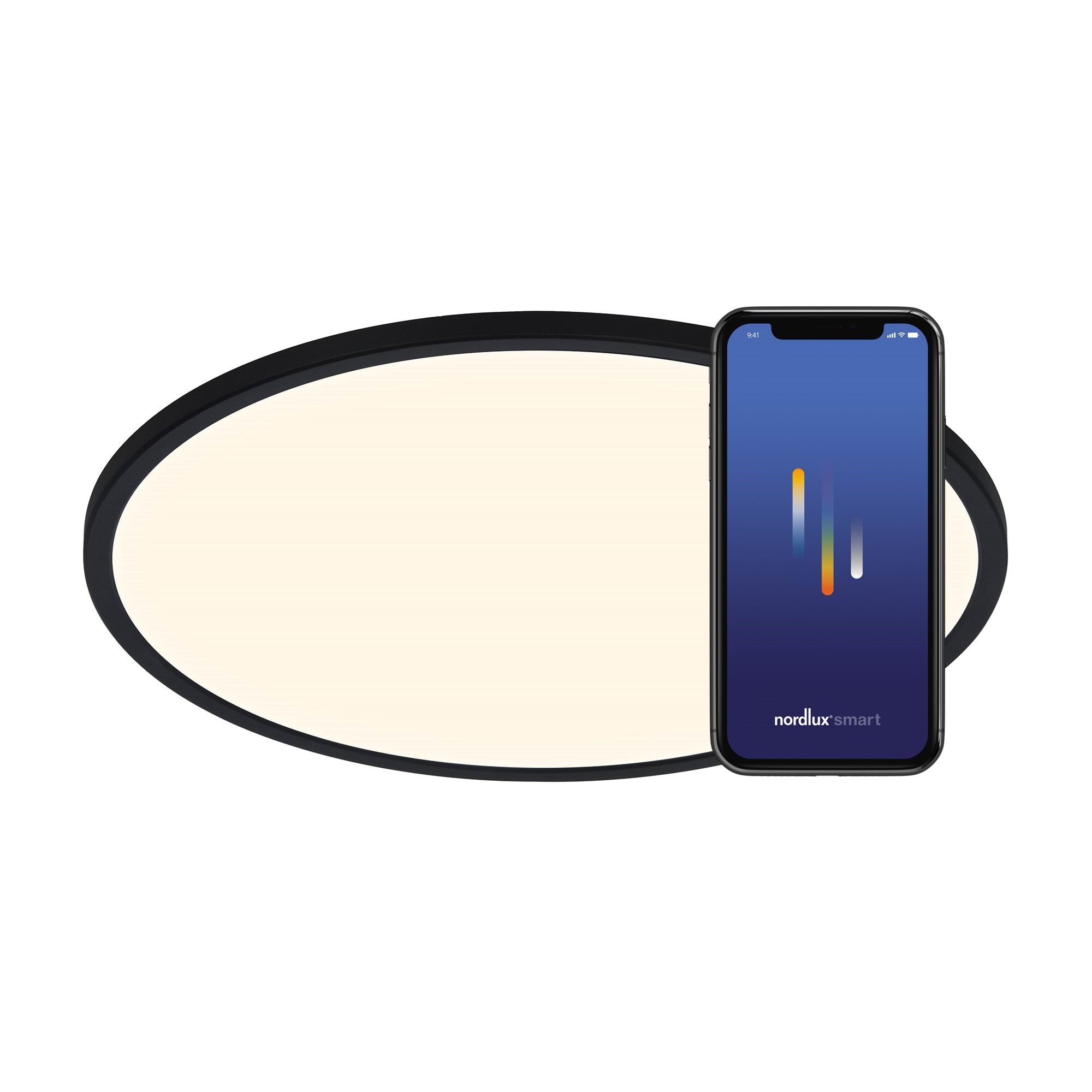 Nordlux Oja Smart 42 Loftlampe, Sort Smart Home 2015136103
