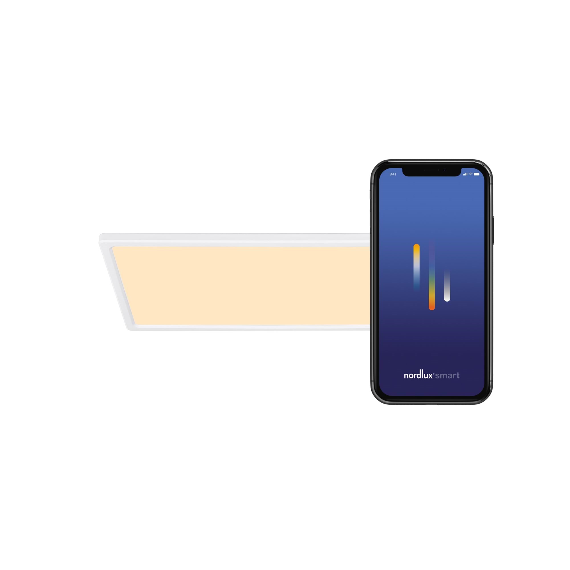 Nordlux Harlow Smart 60x30 IP54 2700-6500K RGB, Hvid Smart Home 2110806101