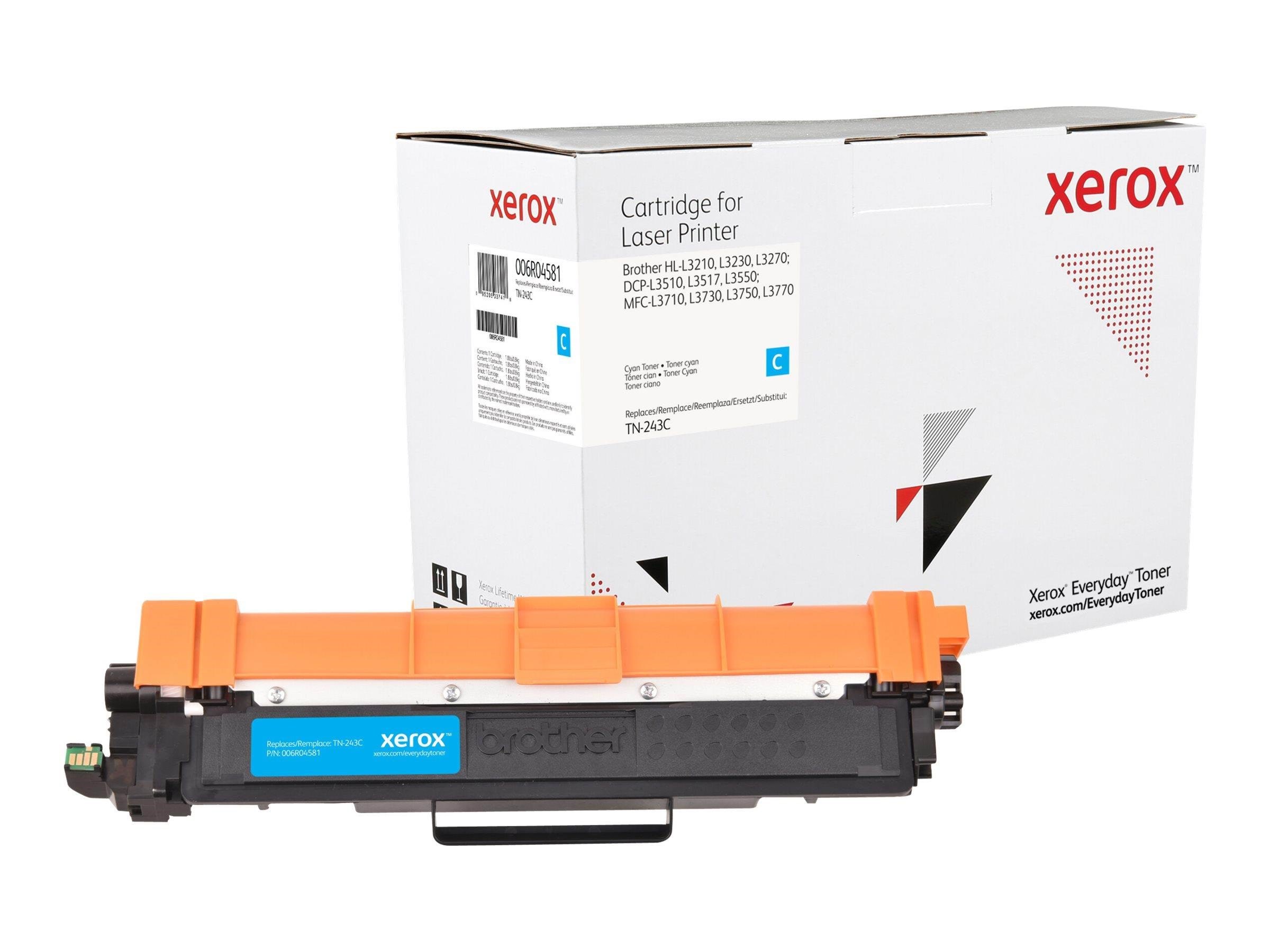 Xerox 006R04581 - Cyan | Compatible toner | Standard Capacity | Brother TN-243C Printerpatron Og Toner