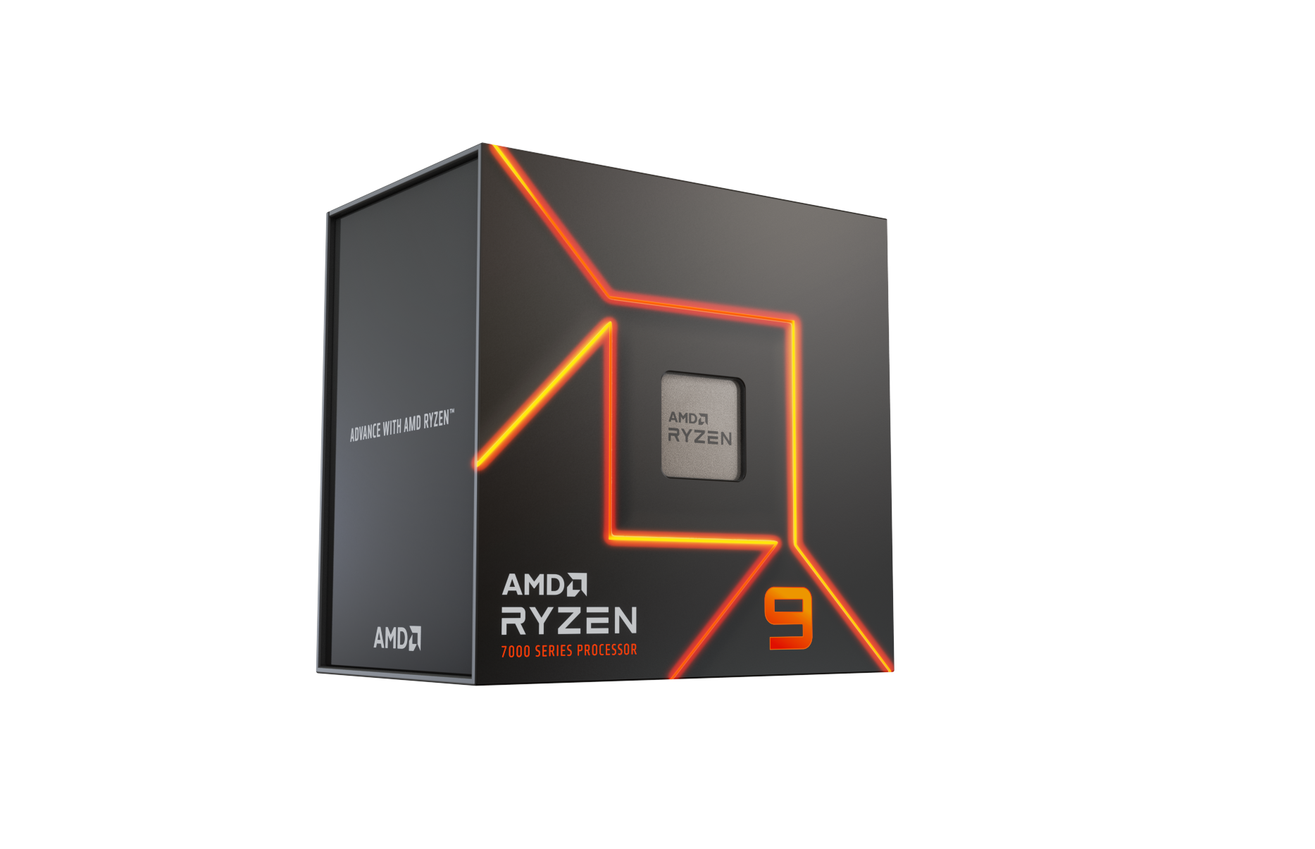 AMD Ryzen 9 7900X CPU - 12 kerner - 4.7 GHz - AMD AM5 - AMD Boxed (uden køler)