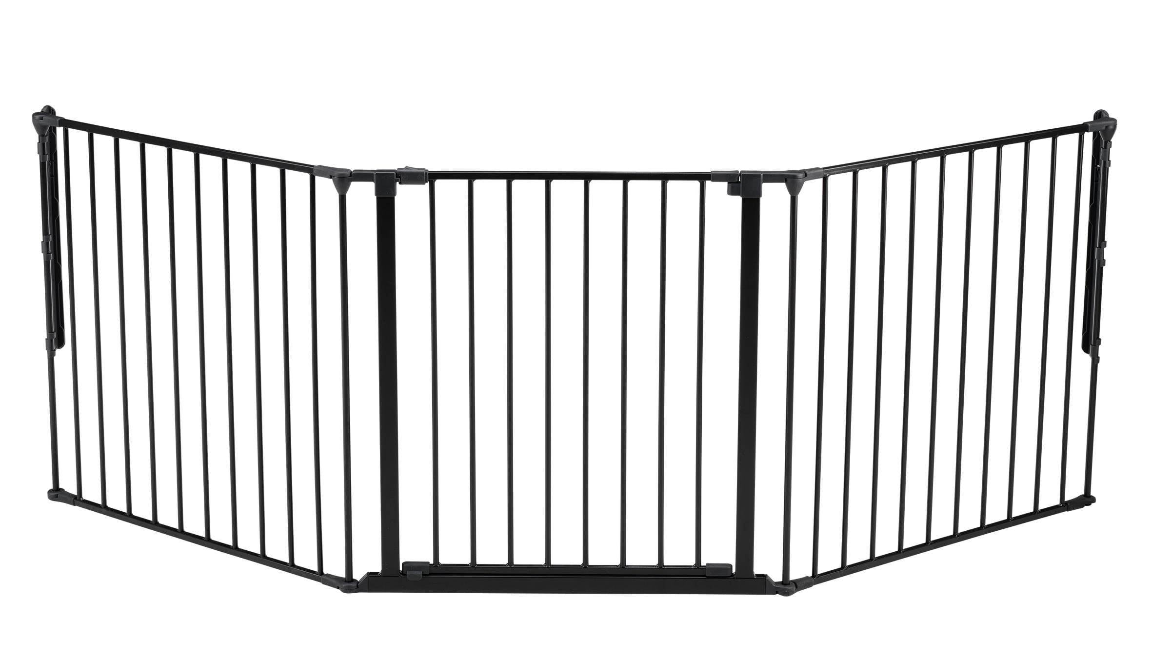 BabyDan Flex L sikkerhedsgitter, sort, 146-223 cm Babyudstyr 500989