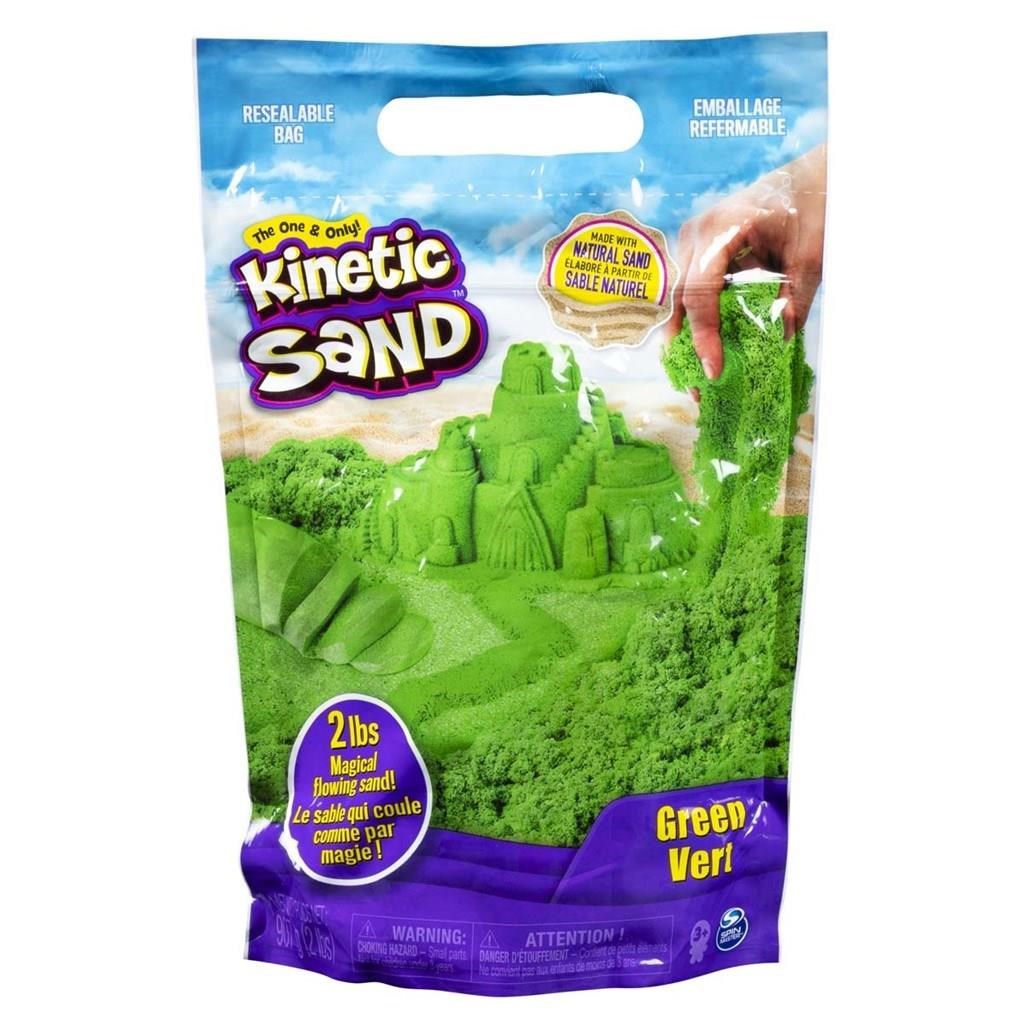 Kinetic Sand farvepose grøn Kreativt Legetøj 6047182