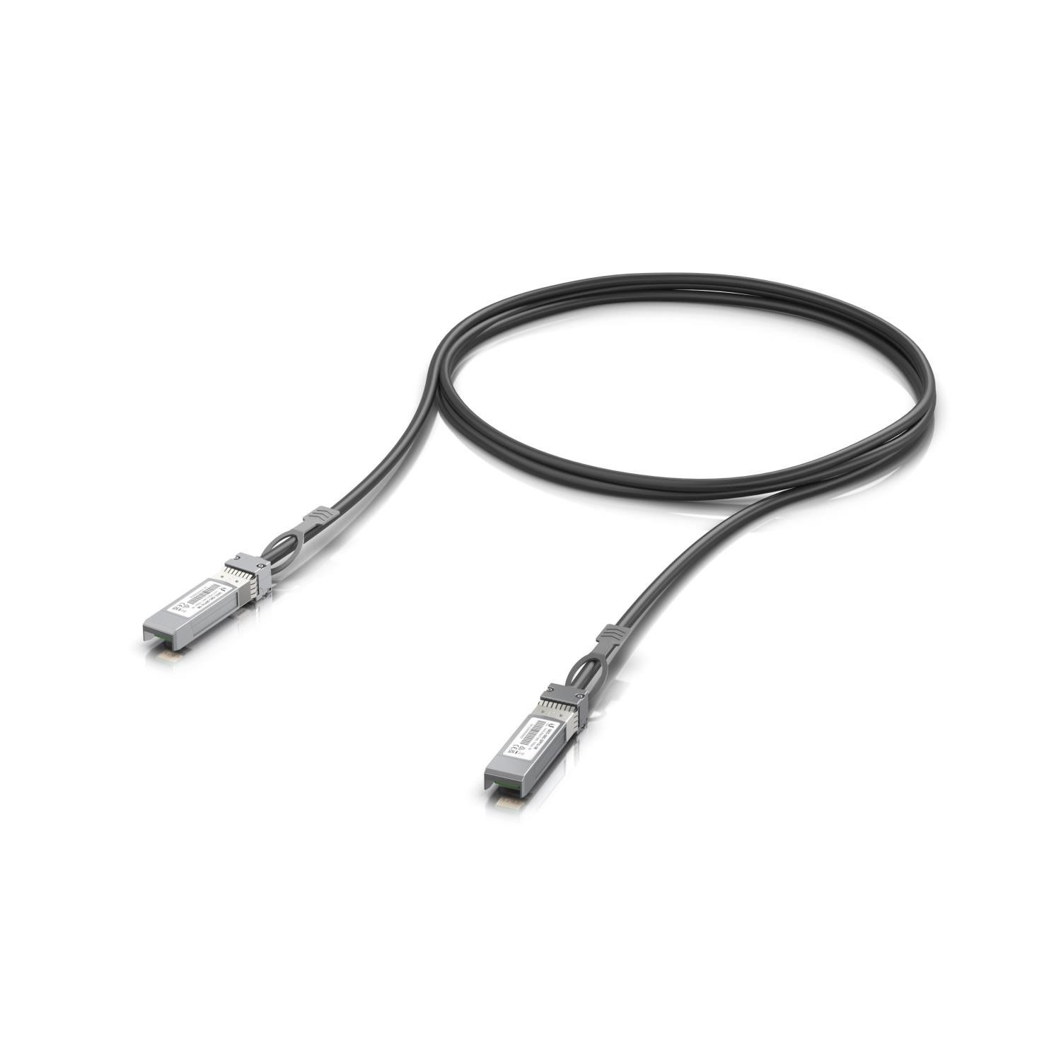 Ubiquiti UniFi 10G Direct Attach Cable 1m - Sort - 1m Netværkskabel UACC-DAC-SFP10-1M