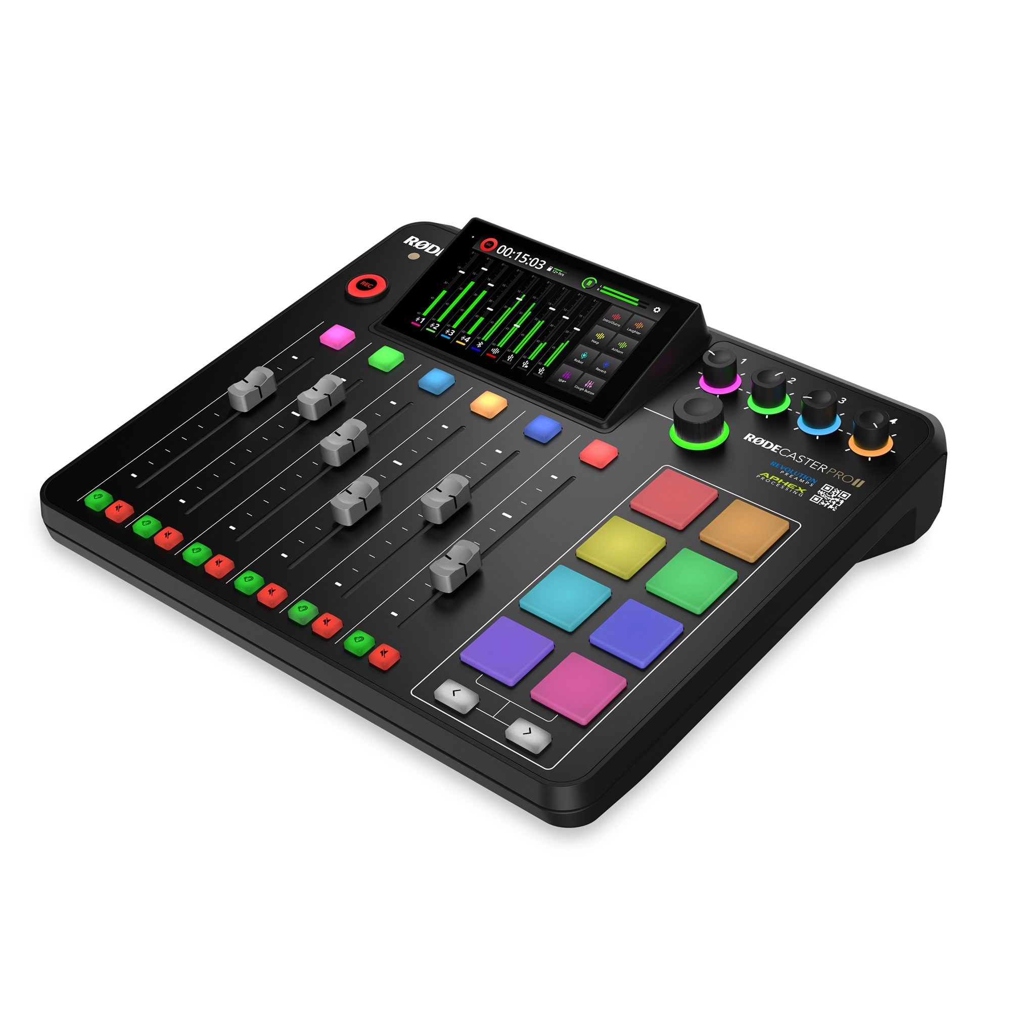 Røde RODECaster Pro II - Sort Mikrofon 400405020