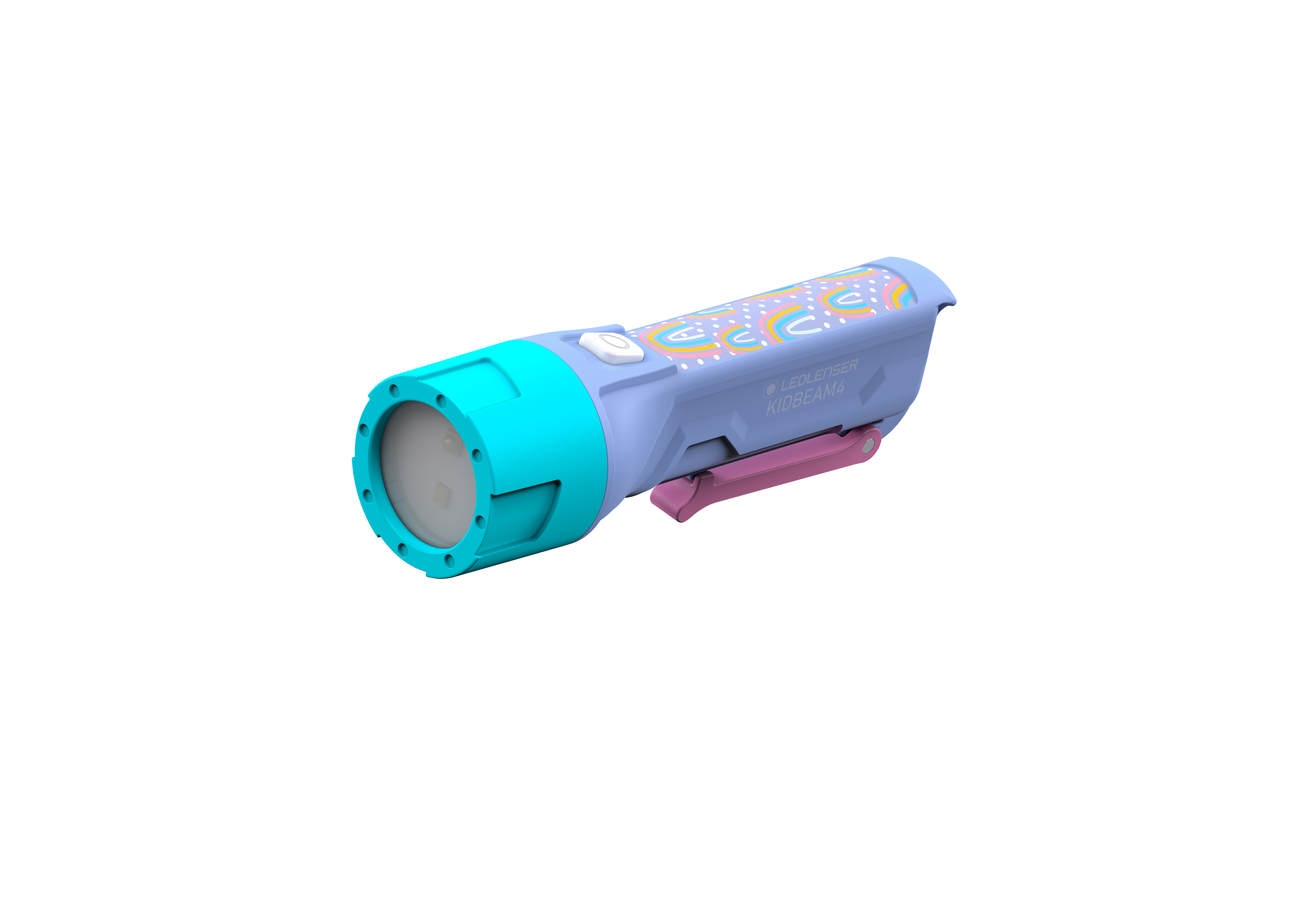 Ledlenser Kidbeam4 lommelygte, 70 lumen, lilla Lommelygte 502789