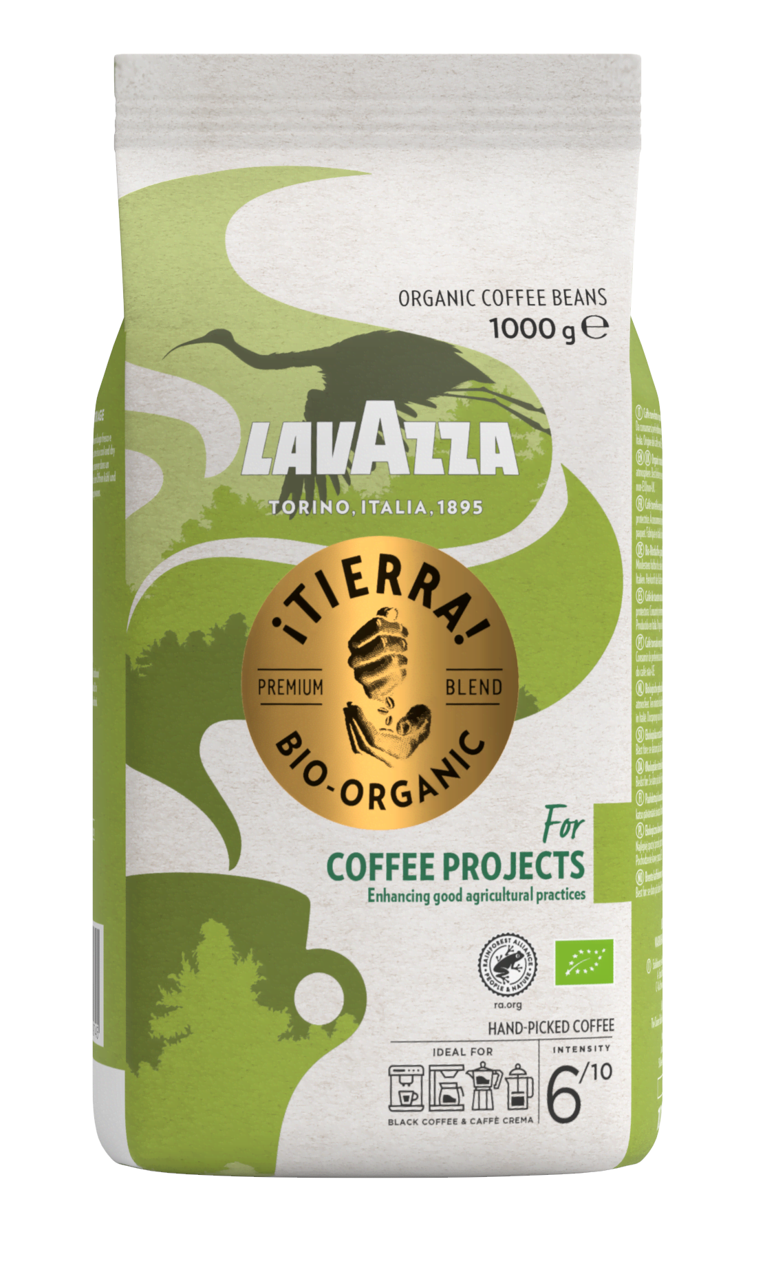 Lavazza ¡Tierra! For Coffee - 1kg Kaffemaskine Kaffe 4375