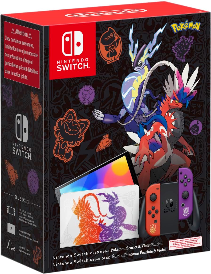 Nintendo Switch OLED Pokémon Scarlet & Violet Edition