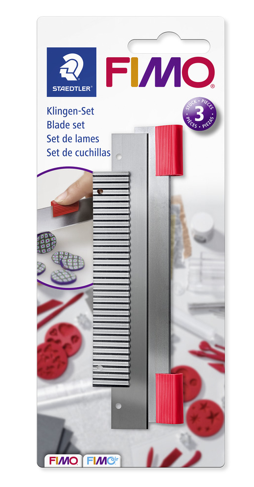 Stædtler FIMO Kniv Sæt 3 ass./bk Hobby Artikler 8700 04