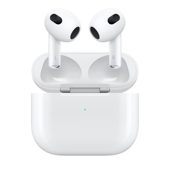 Apple AirPods (3rd geneneration) with Lightning Charging Case Hovedtelefoner Og Headset Hvid MPNY3DN/A