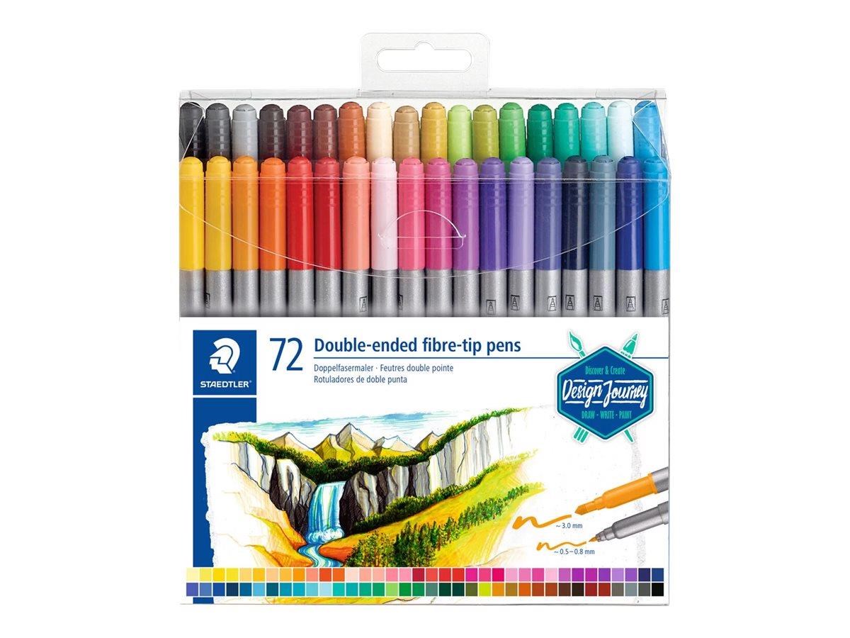 Staedtler STAEDTLER Duo Tusser. 72 stk. ass. Tegneværktøj 3200 TB72