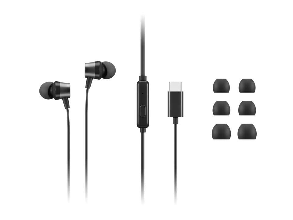 Lenovo USB-C Wired In-Ear Headphones Hovedtelefoner Og Headset 4XD1J77351